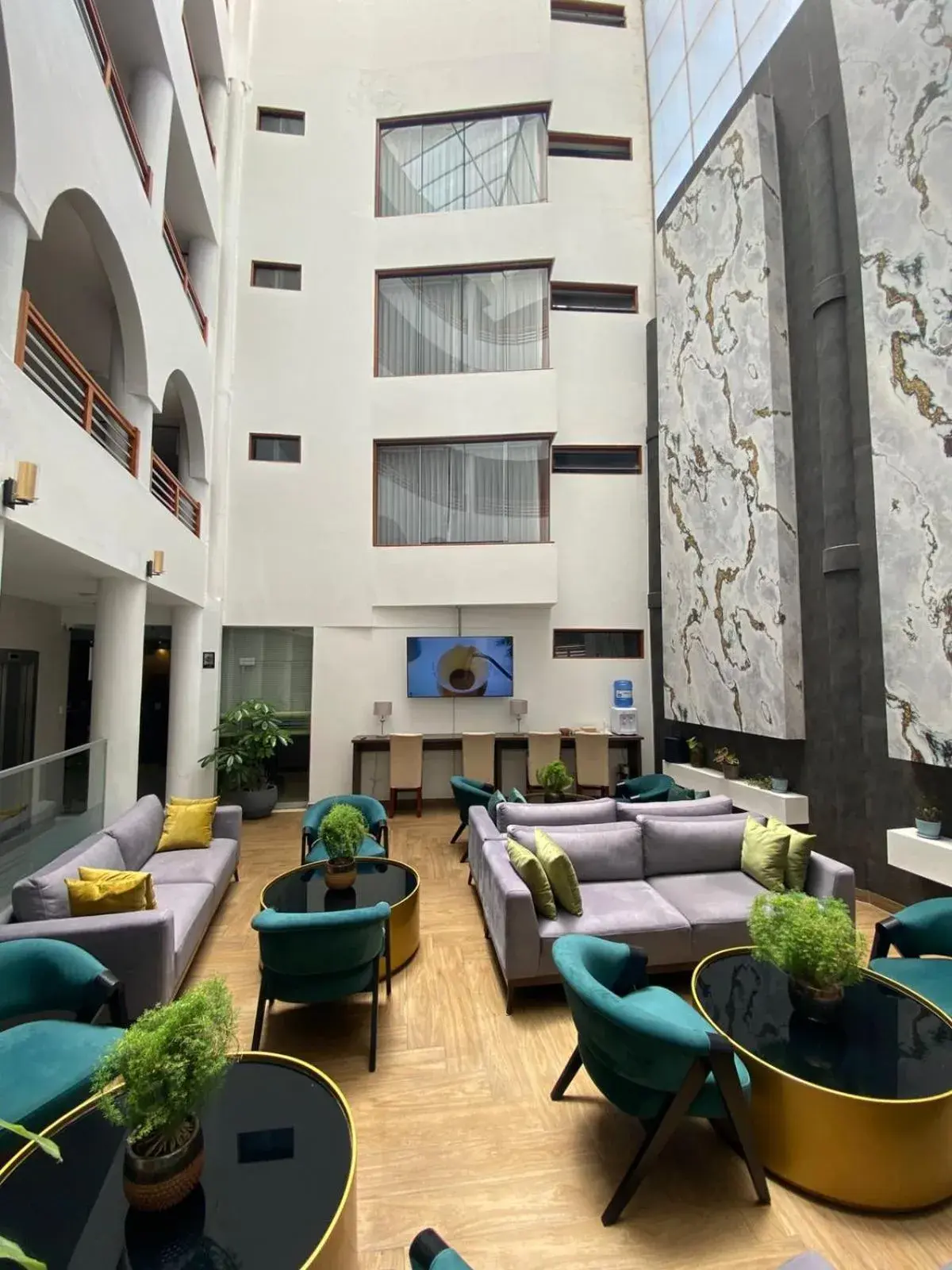 Property building in Hotel Fundador by Robles Property building in Hotel Fundador by Robles