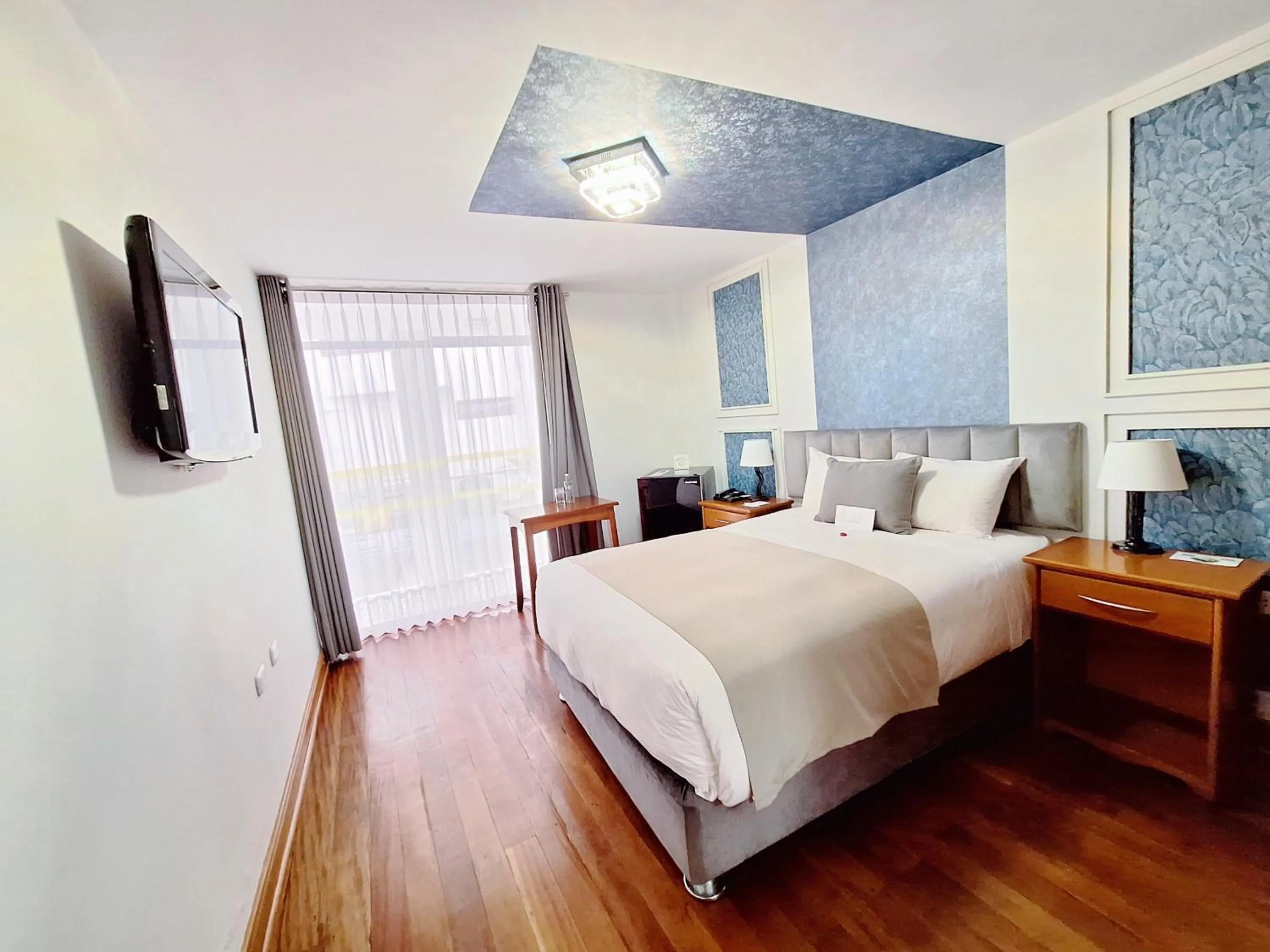 Bed in Hotel Fundador by Robles