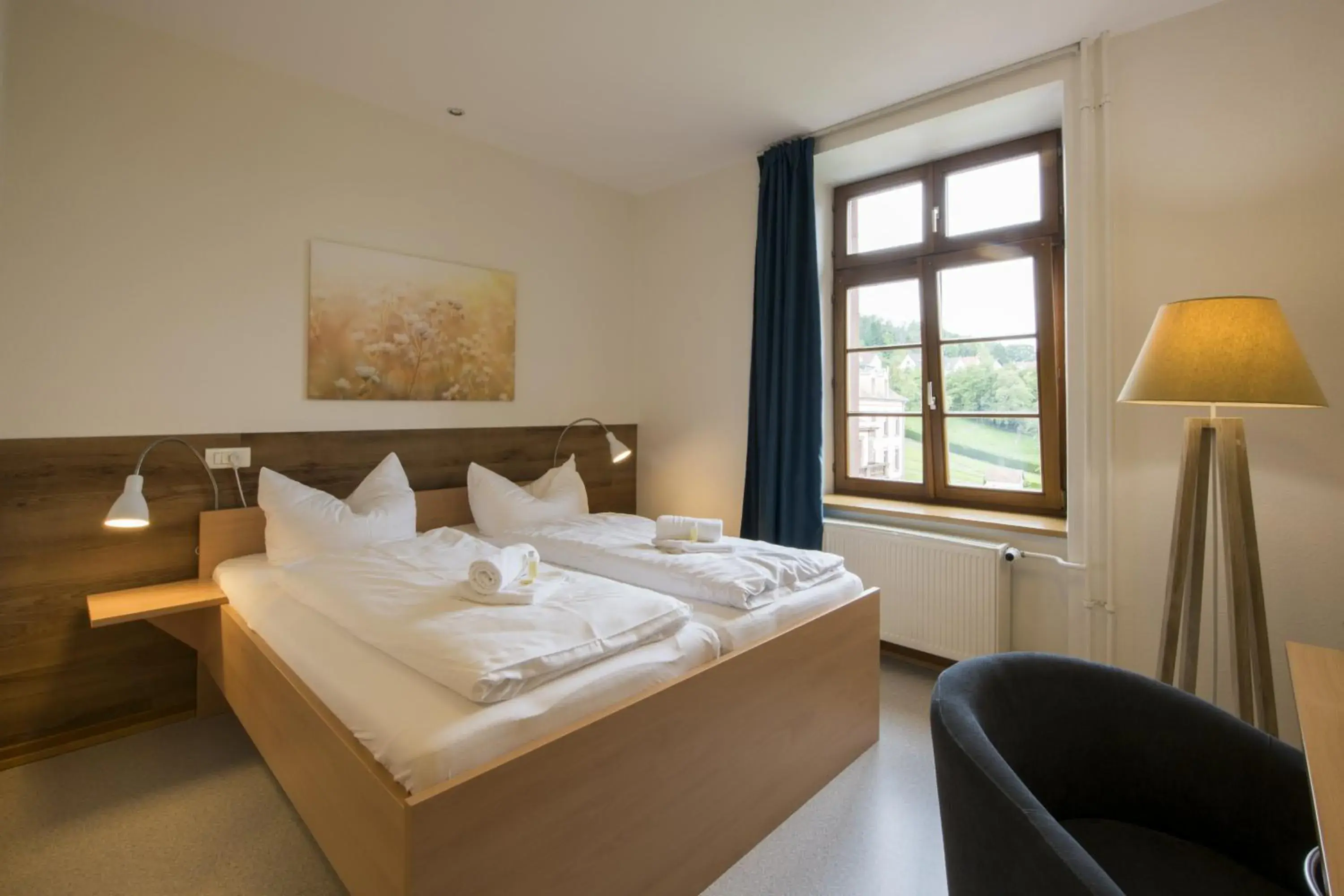 Double Room with Private Bathroom in Hôtellerie du Couvent Oberbronn Double Room with Private Bathroom in Hôtellerie du Couvent Oberbronn