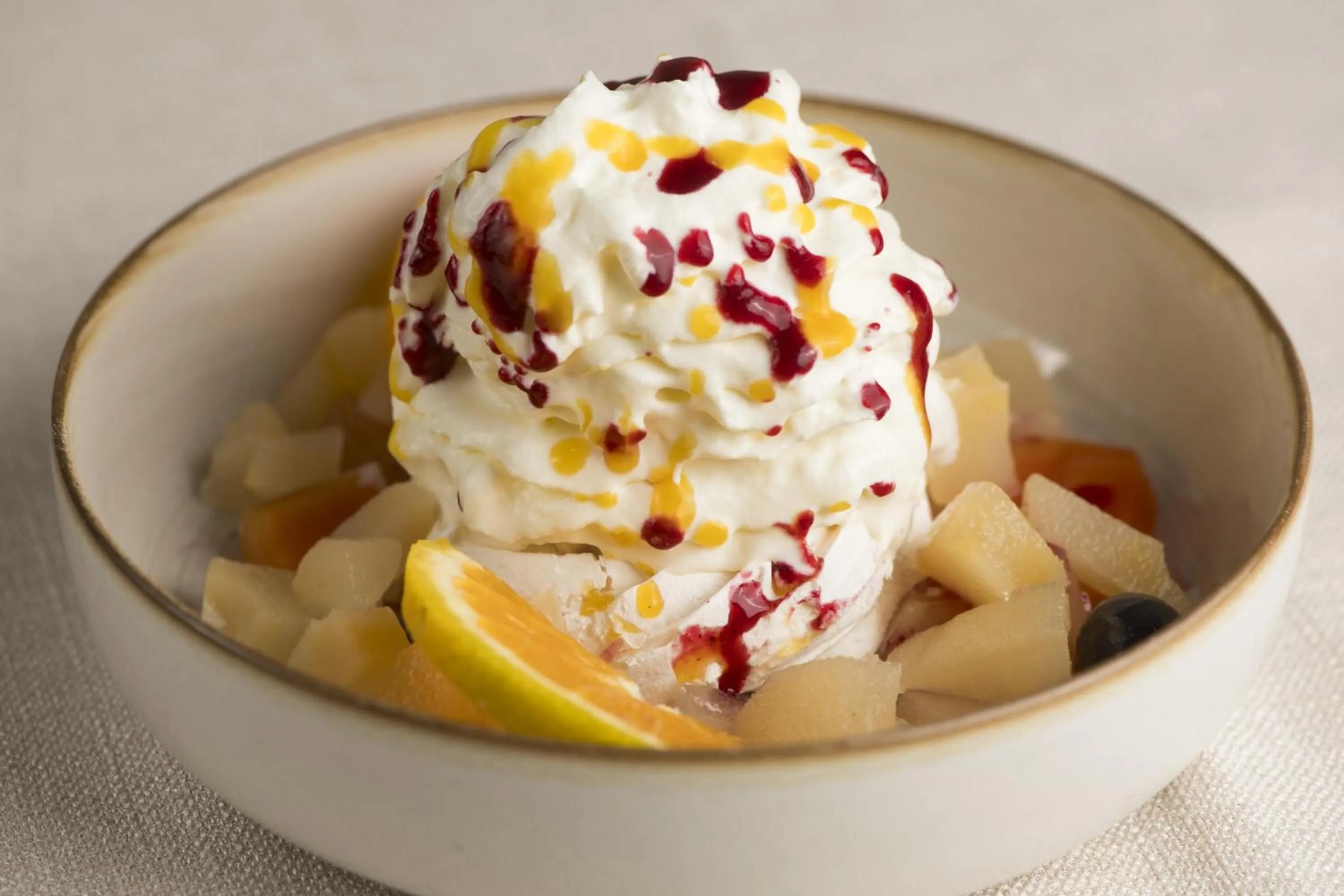 Food close-up in Hôtellerie du Couvent Oberbronn