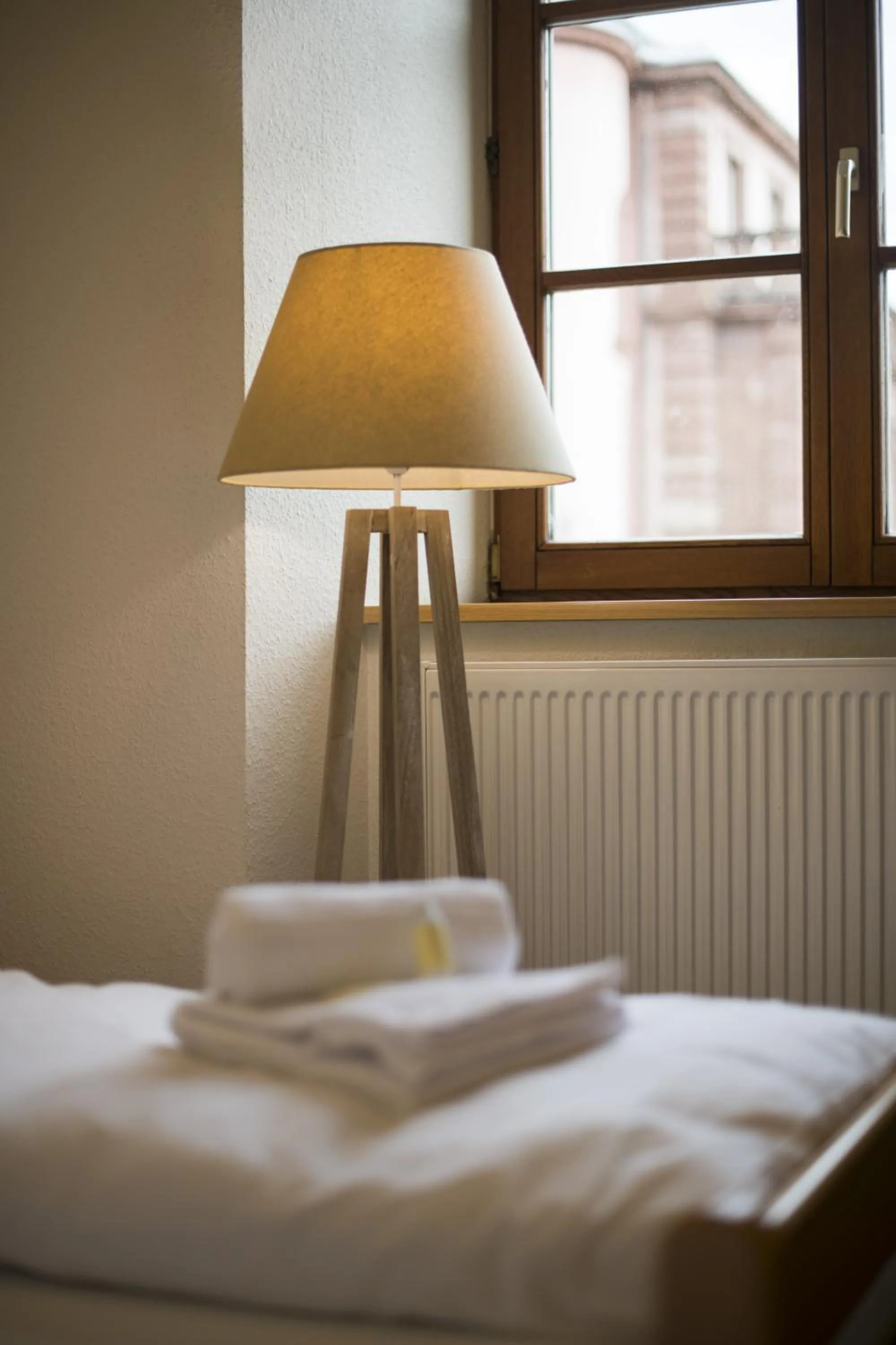 Bedroom, Bed in Hôtellerie du Couvent Oberbronn