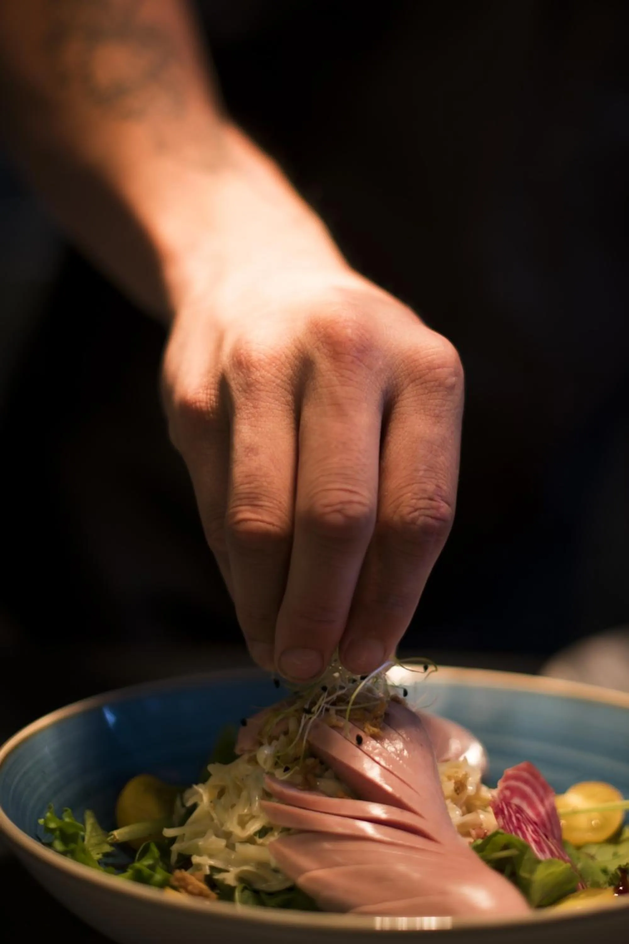 Food close-up in Hôtellerie du Couvent Oberbronn