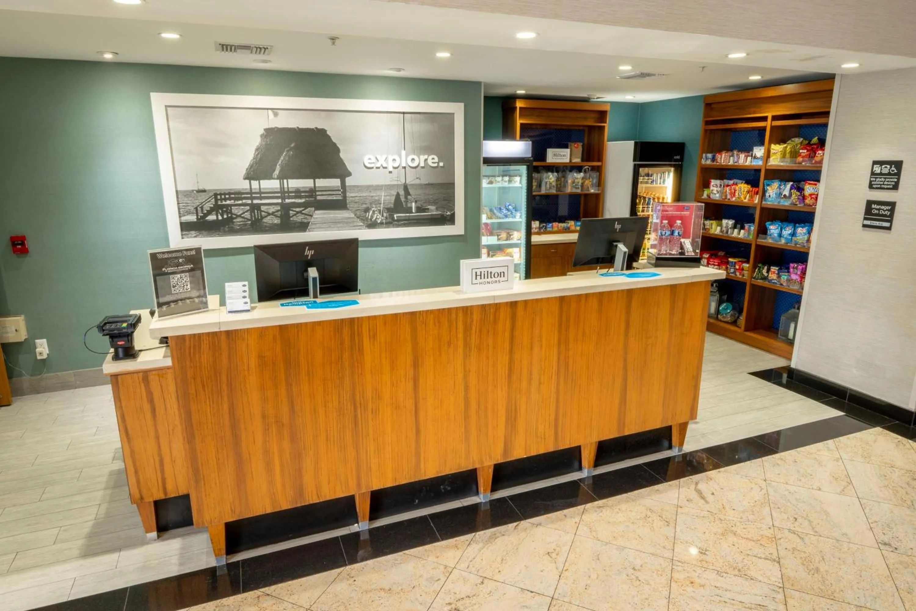 Lobby or reception in Hampton Inn Jacksonville South/I-95 at JTB