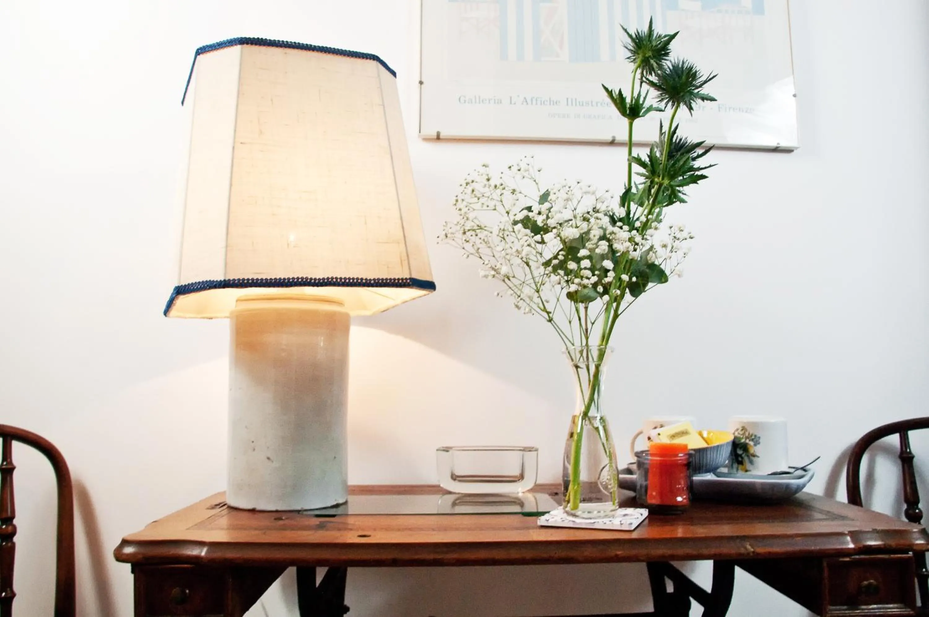 Decorative detail in Le stanze di Bruno