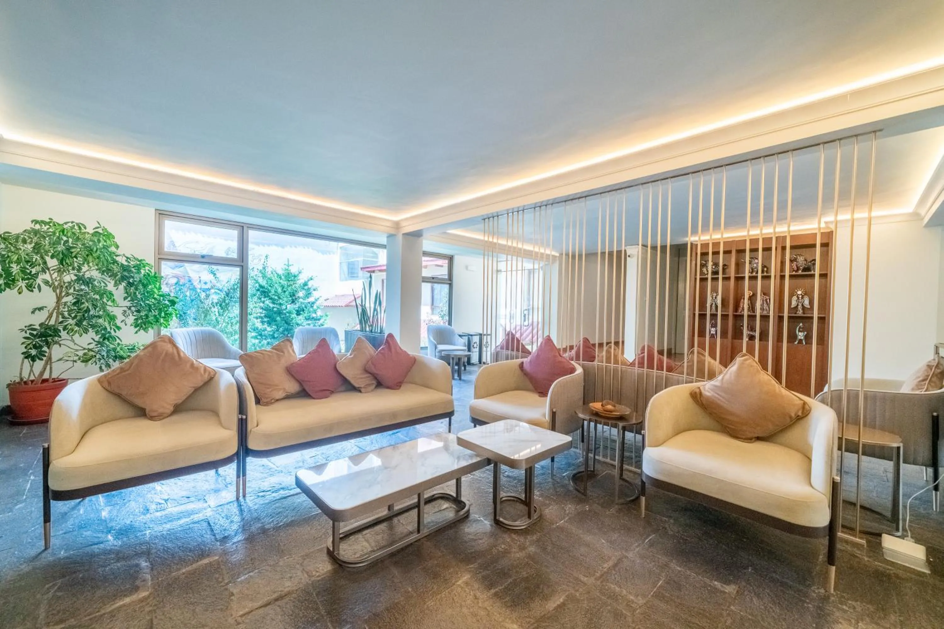 Living room in Taypikala Hotel Cusco