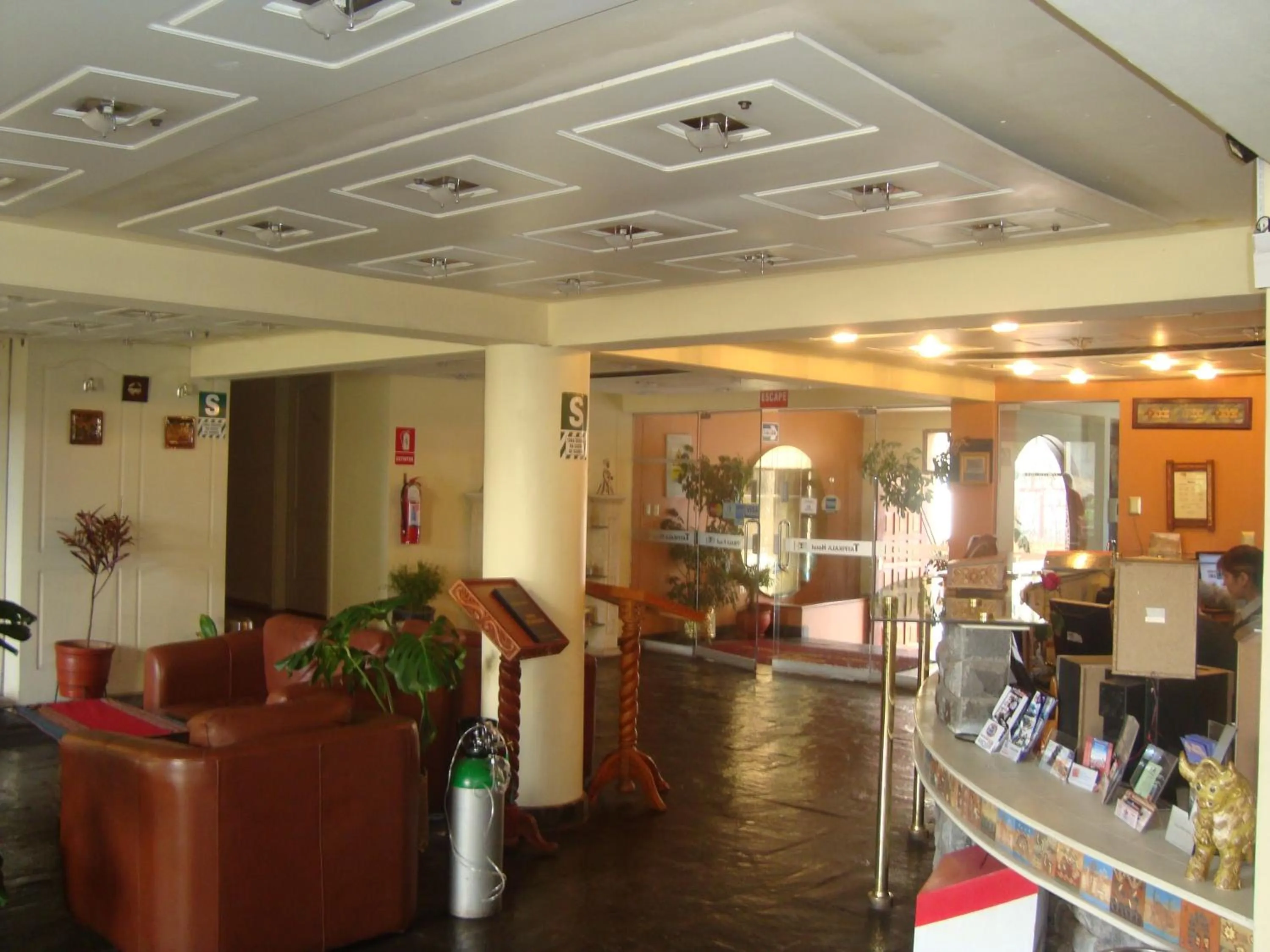 Lobby or reception in Taypikala Hotel Cusco