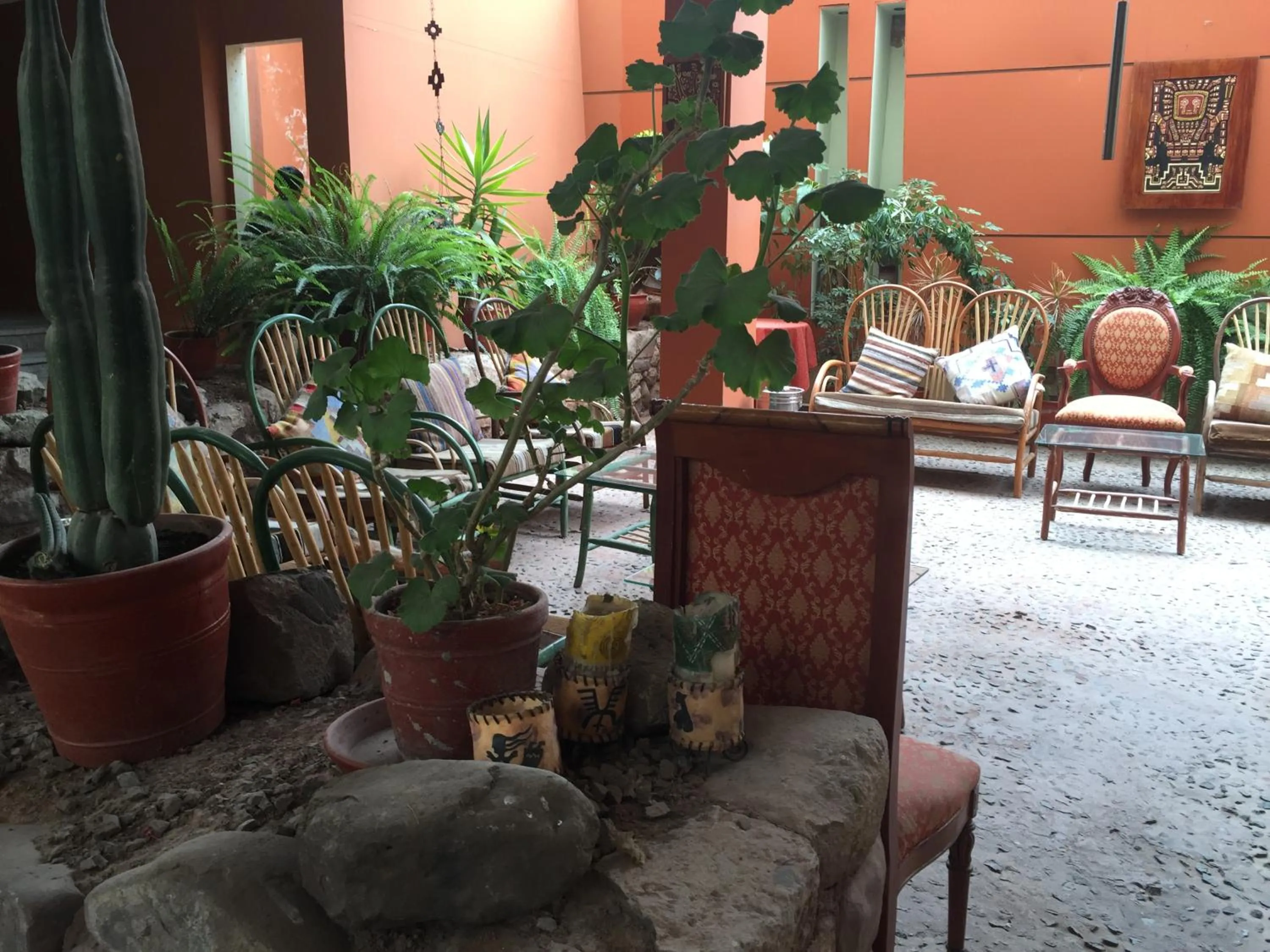Patio in Taypikala Hotel Cusco