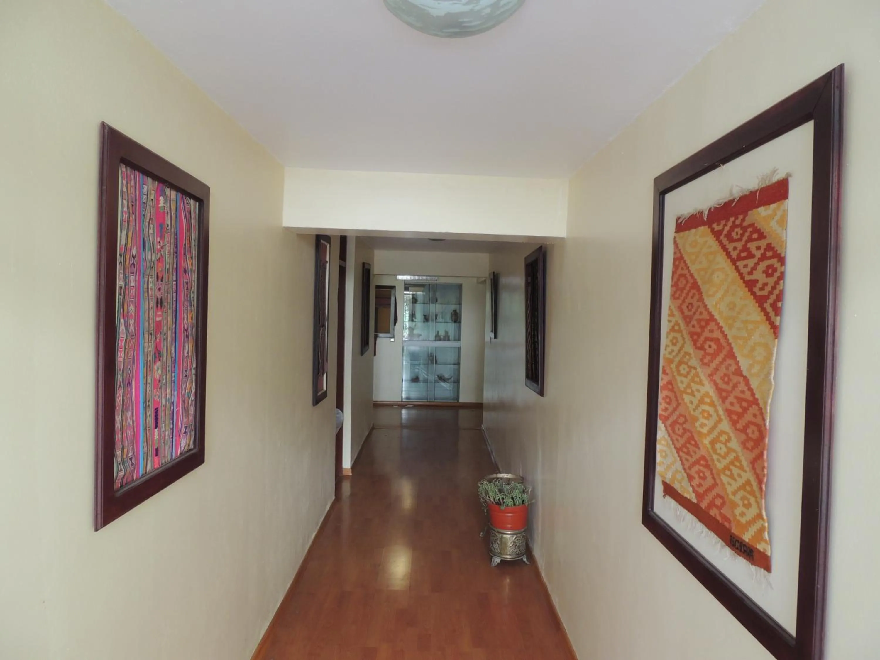 Decorative detail in Taypikala Hotel Cusco