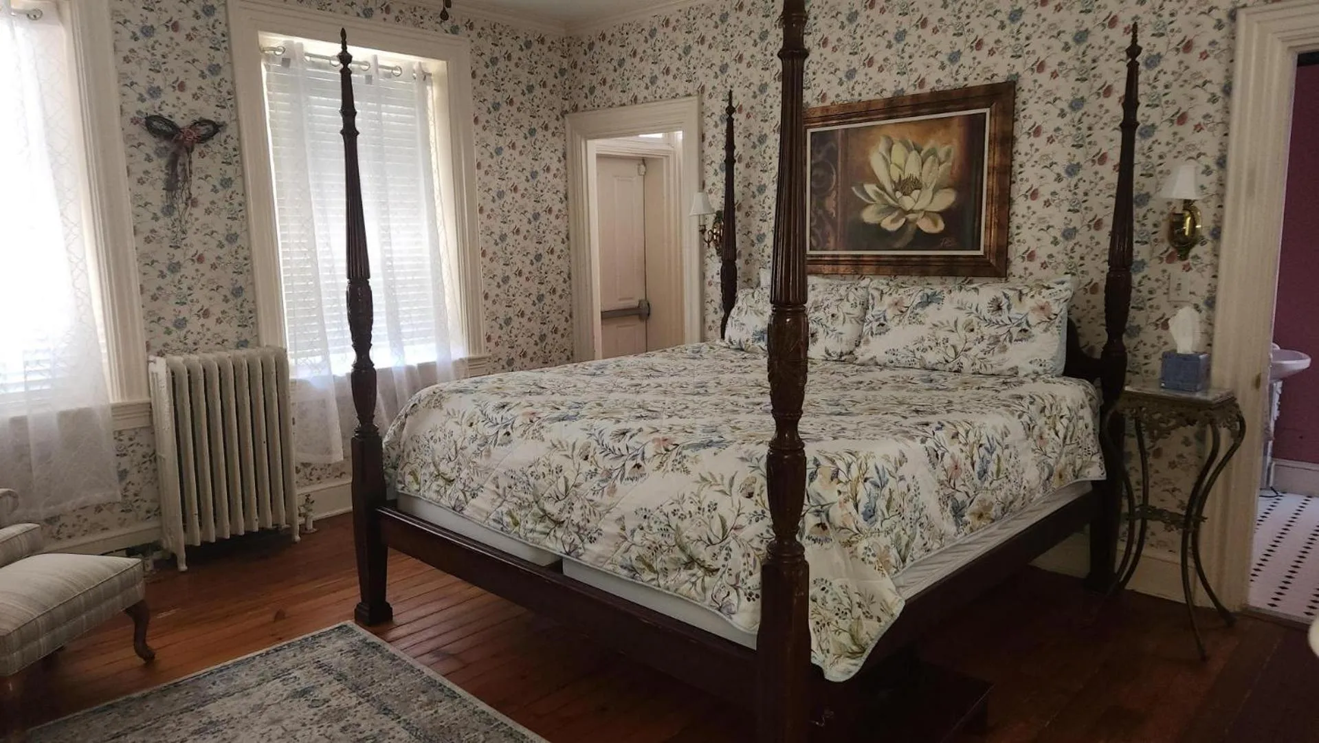 Bed in Greystone Manor Bed & Breakfast