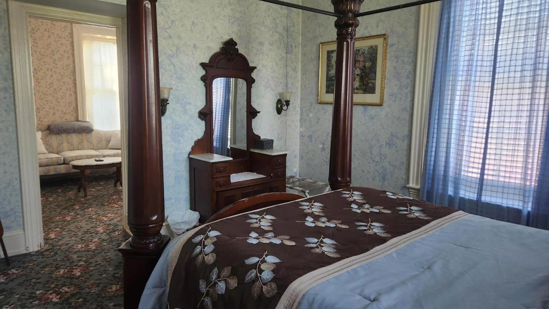 Bedroom, Bed in Greystone Manor Bed & Breakfast