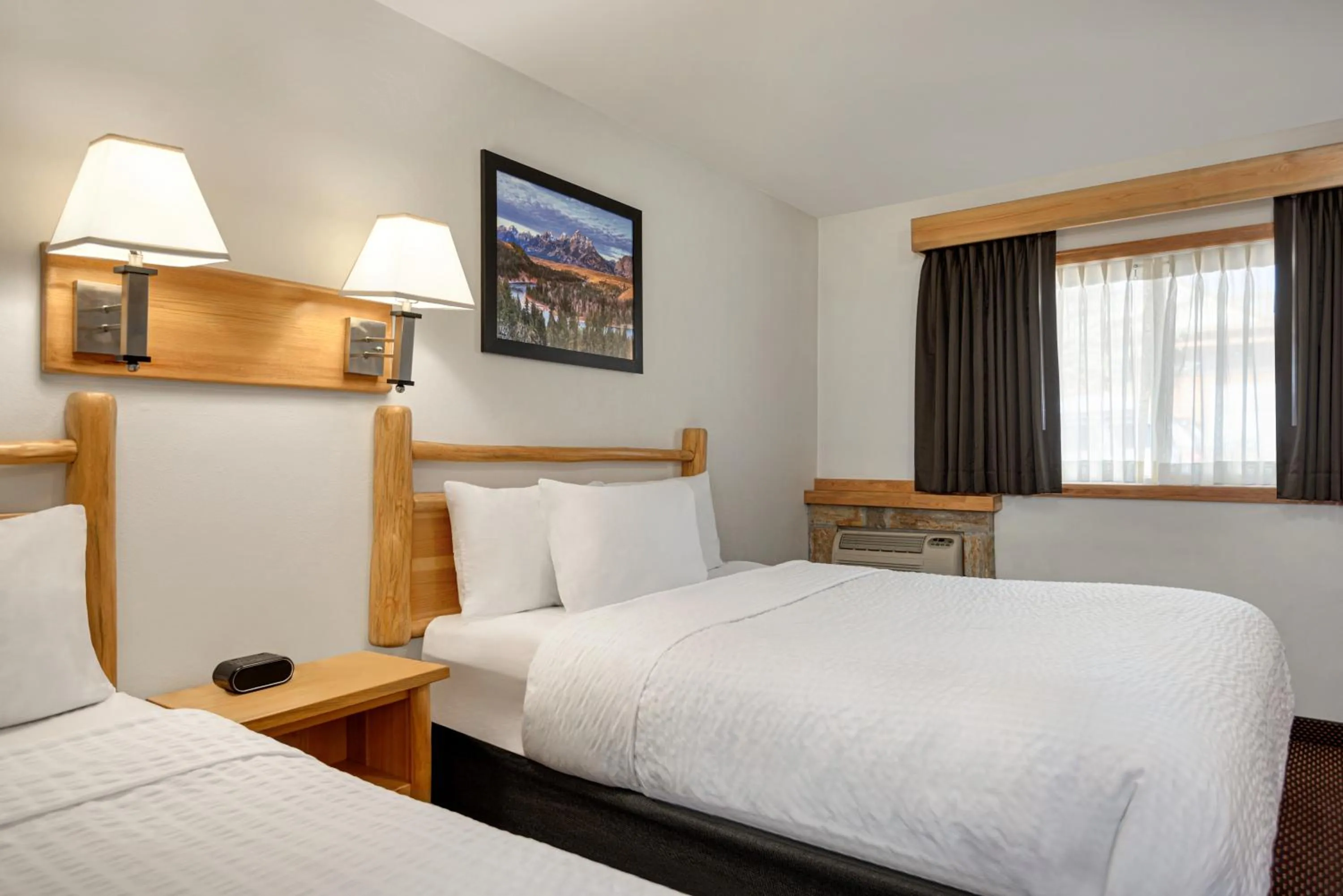 Bedroom, Bed in Nordic Lodge