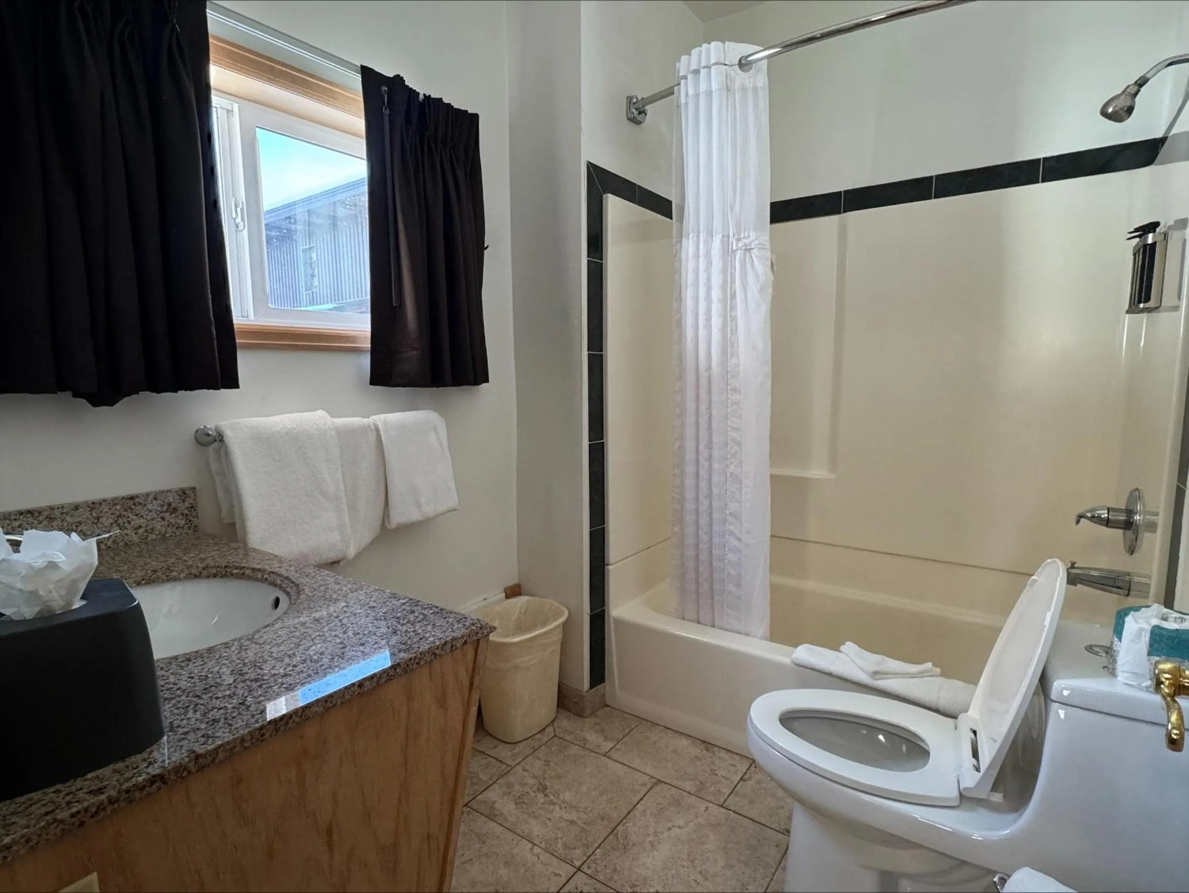 Shower in Nordic Lodge