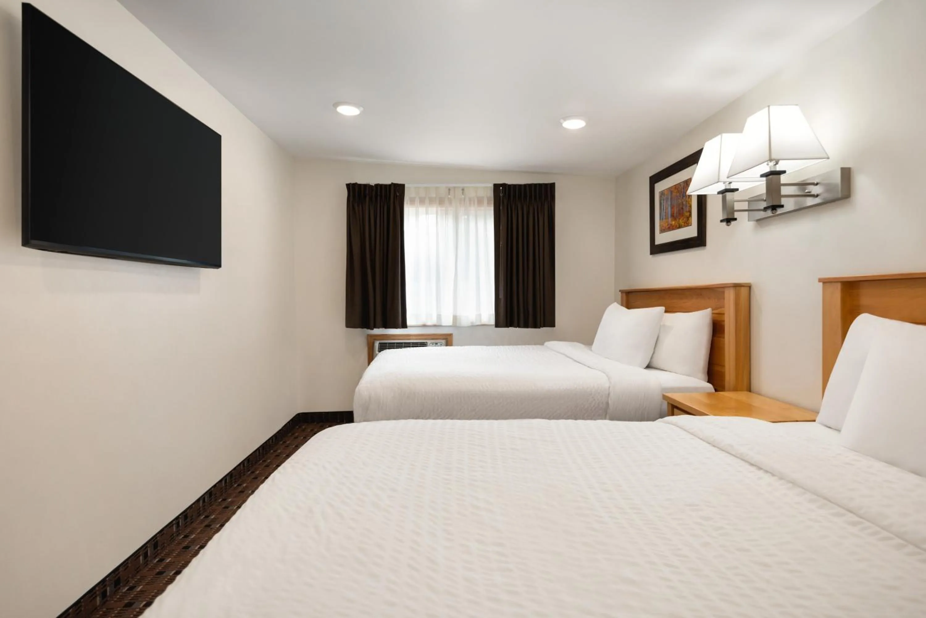 Bedroom, Bed in Nordic Lodge