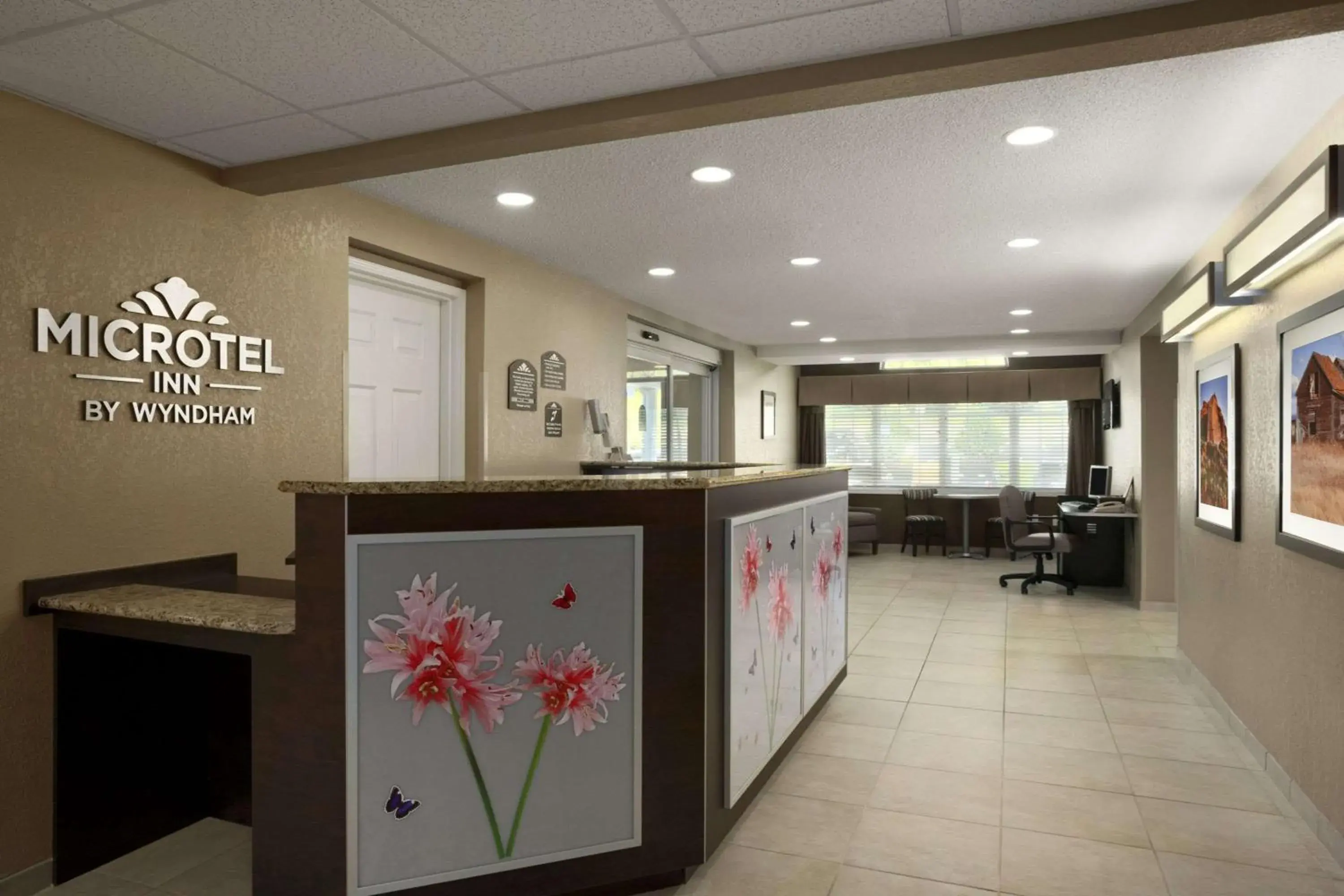 Lobby or reception in Microtel Inn & Suites By Wyndham Mineral Wells/Parkersburg Lobby or reception in Microtel Inn & Suites By Wyndham Mineral Wells/Parkersburg