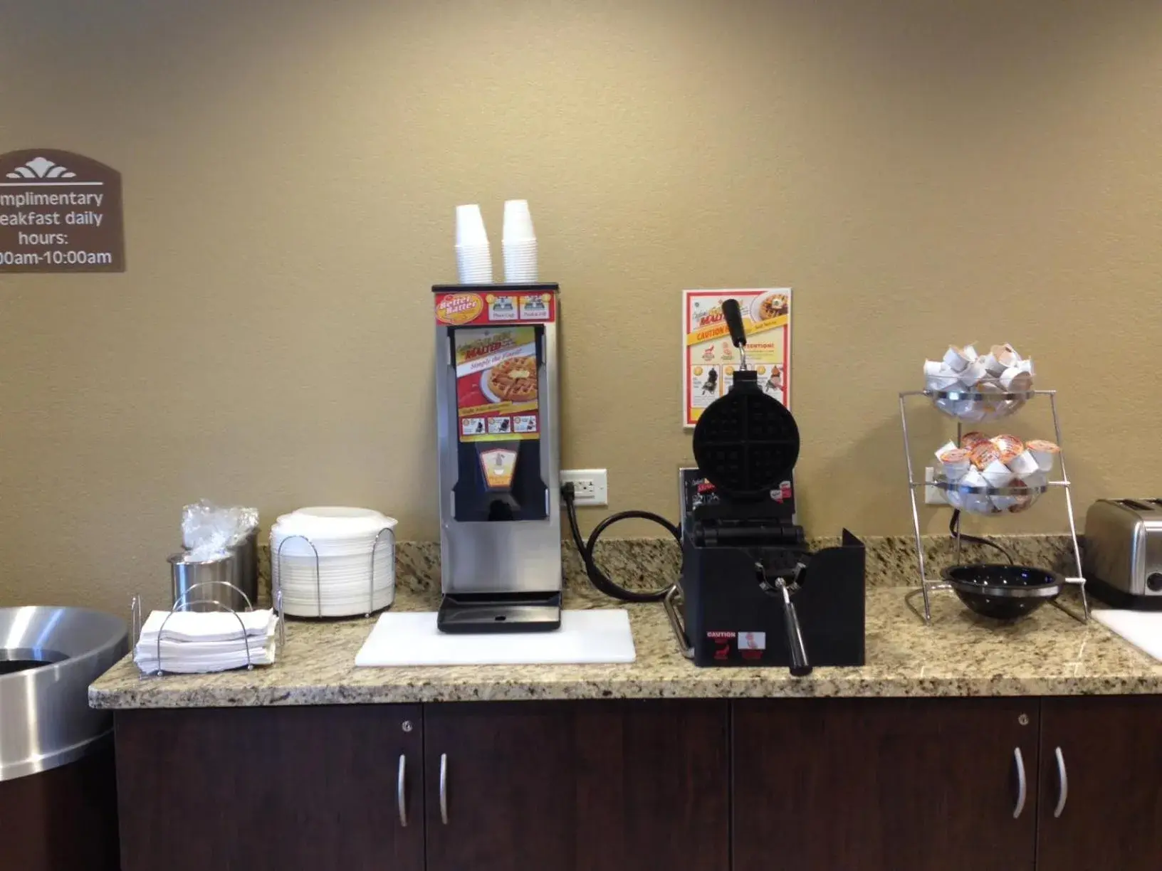 Continental breakfast in Microtel Inn & Suites By Wyndham Mineral Wells/Parkersburg Continental breakfast in Microtel Inn & Suites By Wyndham Mineral Wells/Parkersburg