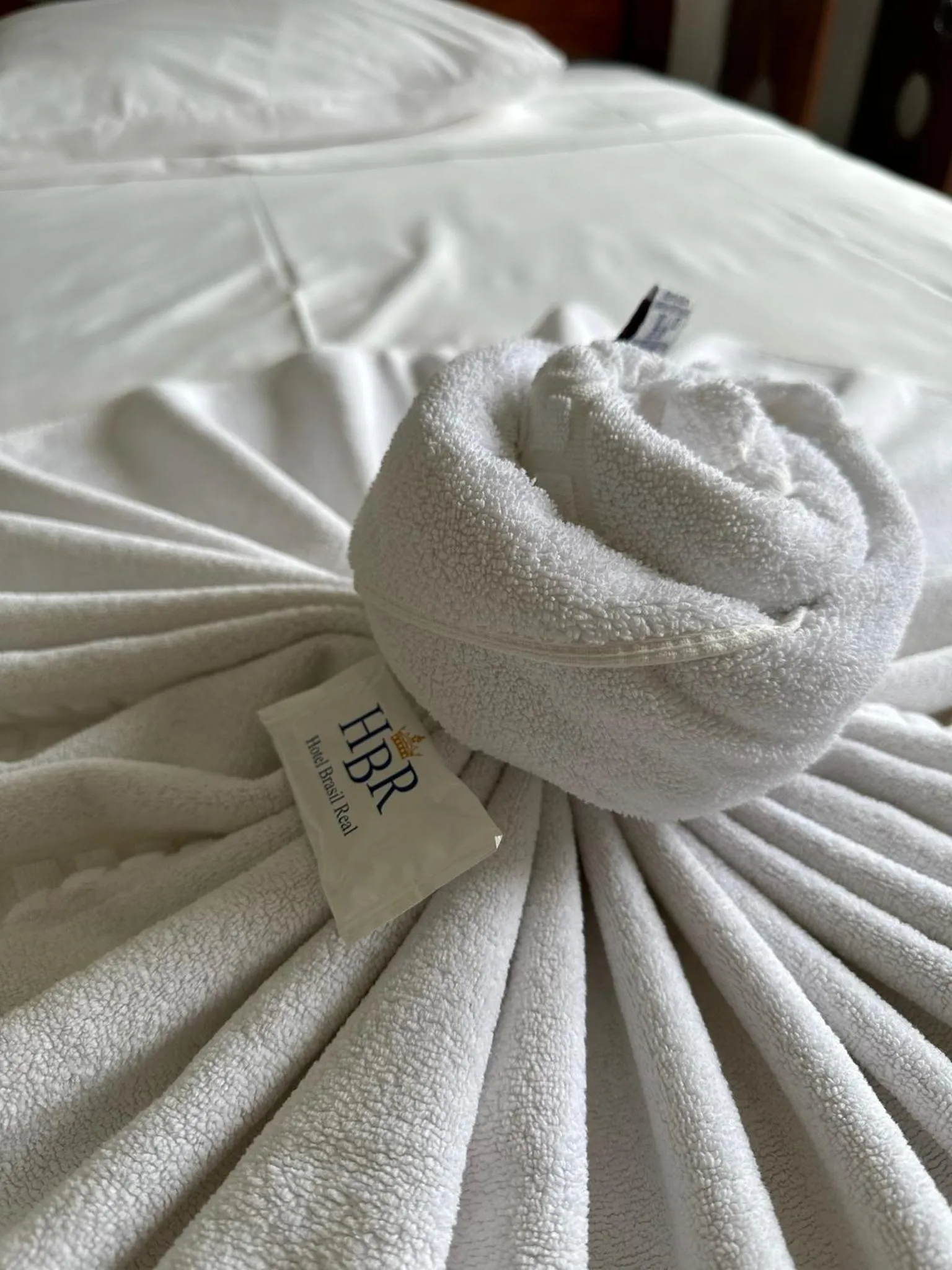 Bed in Hotel Brasil Real