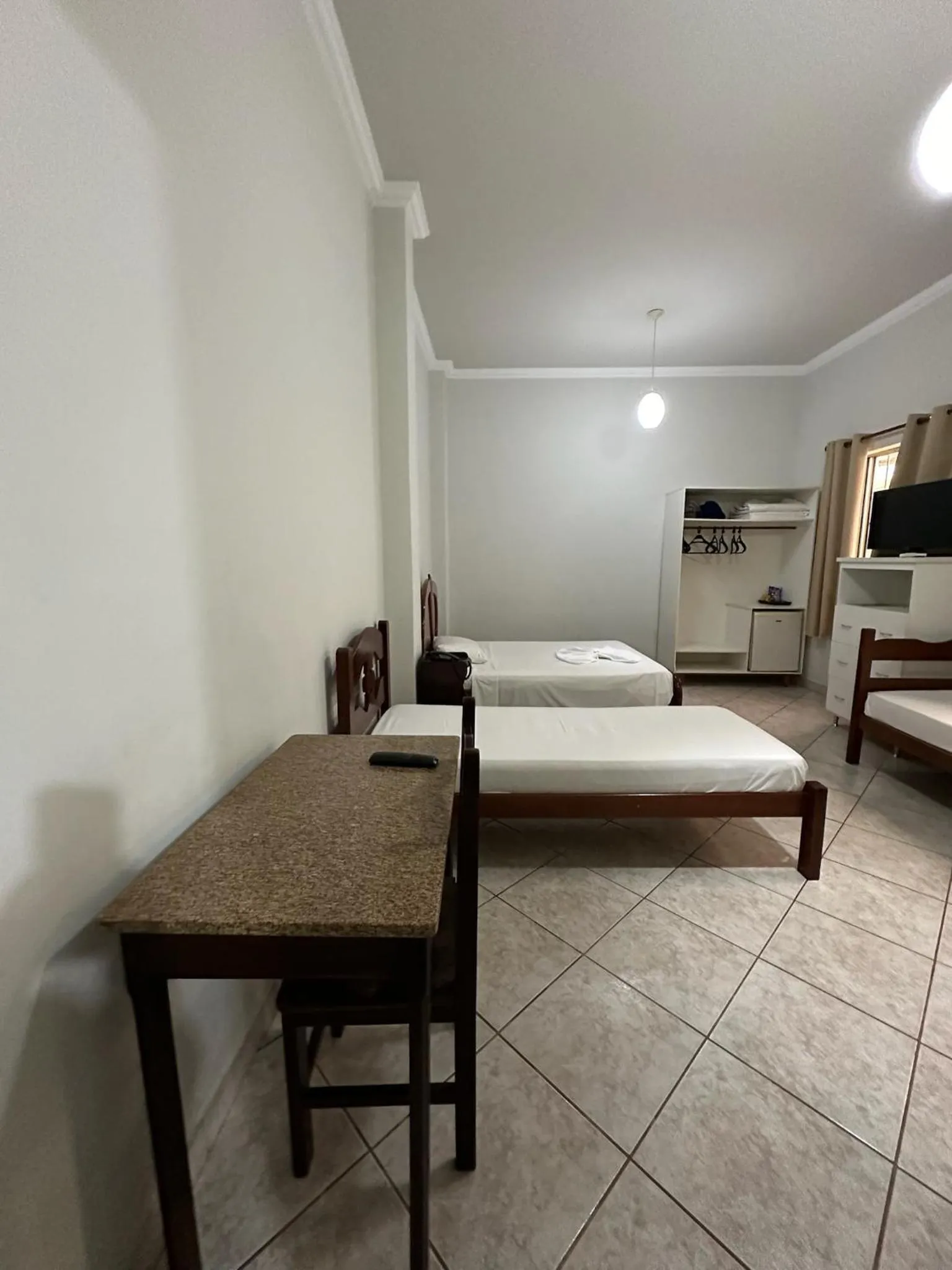 Bed in Hotel Brasil Real