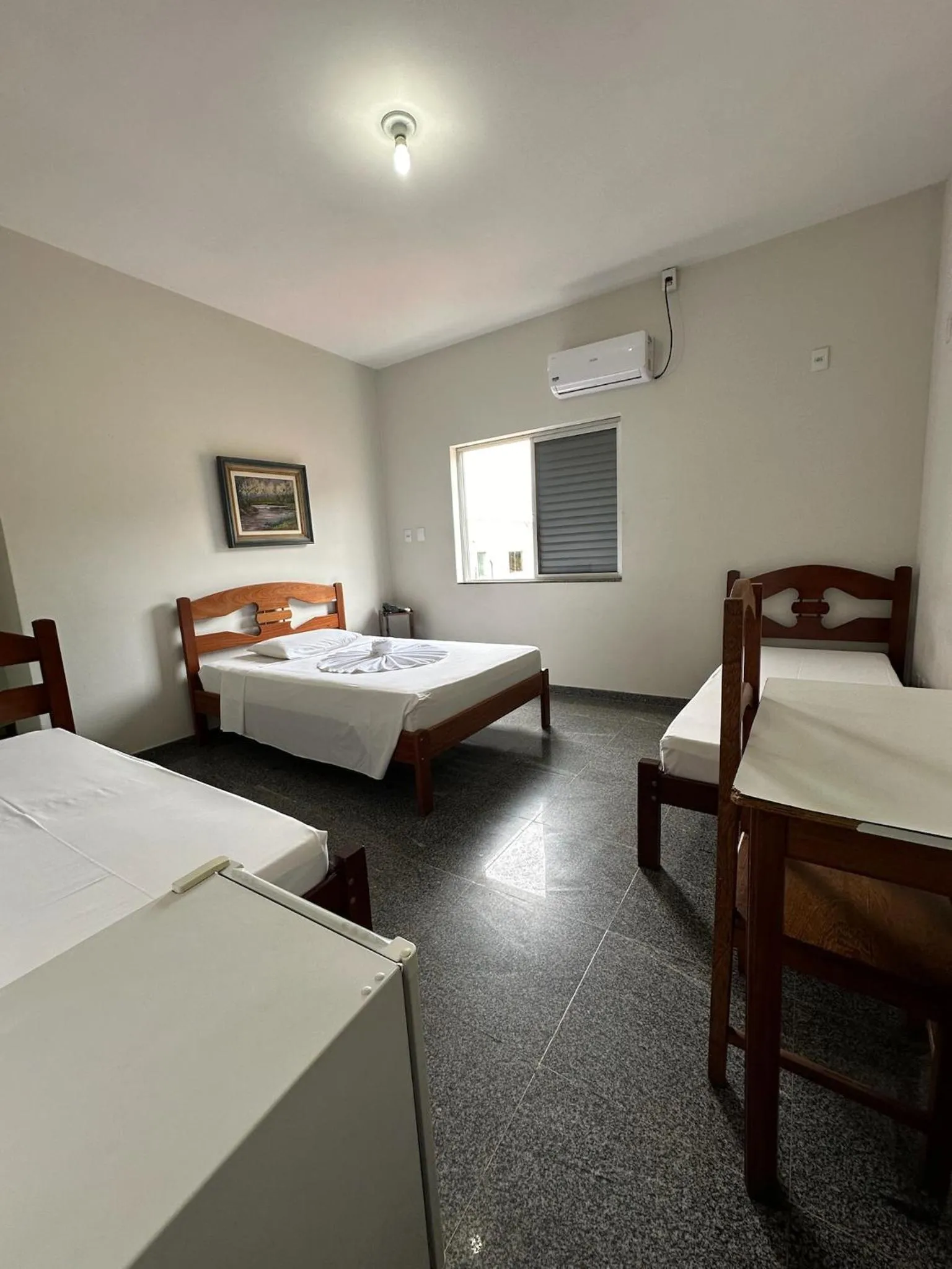 Bed in Hotel Brasil Real