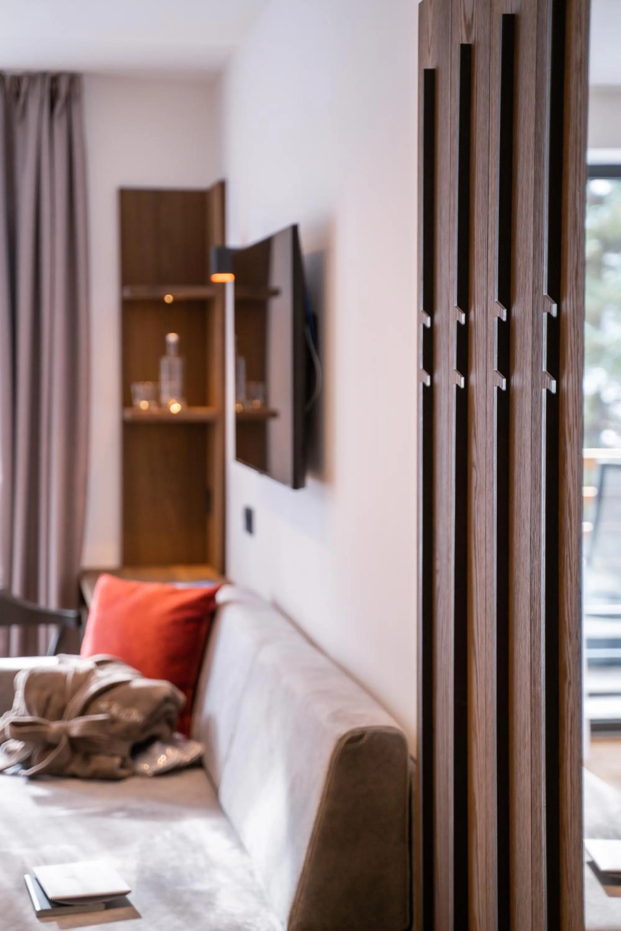 Decorative detail, Bed in Boutique Hotel Planlim