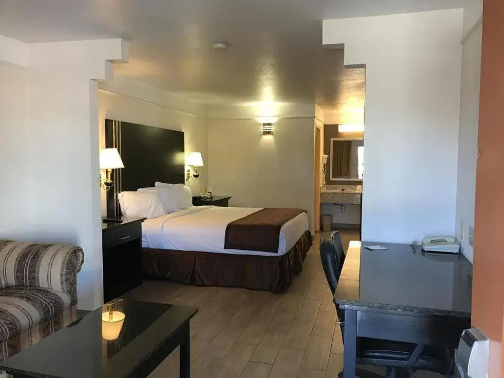 Bed in Texas Inn & Suites Pharr/San Juan