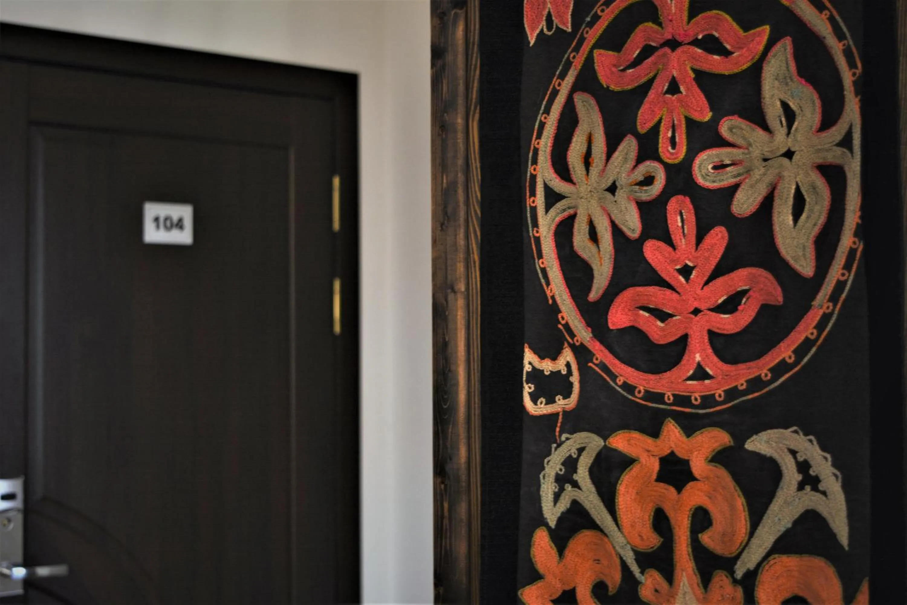 Decorative detail in Olive Hotel Bishkek