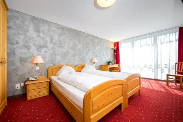 Photo of the whole room, Bed in Hotel Restaurant Krone