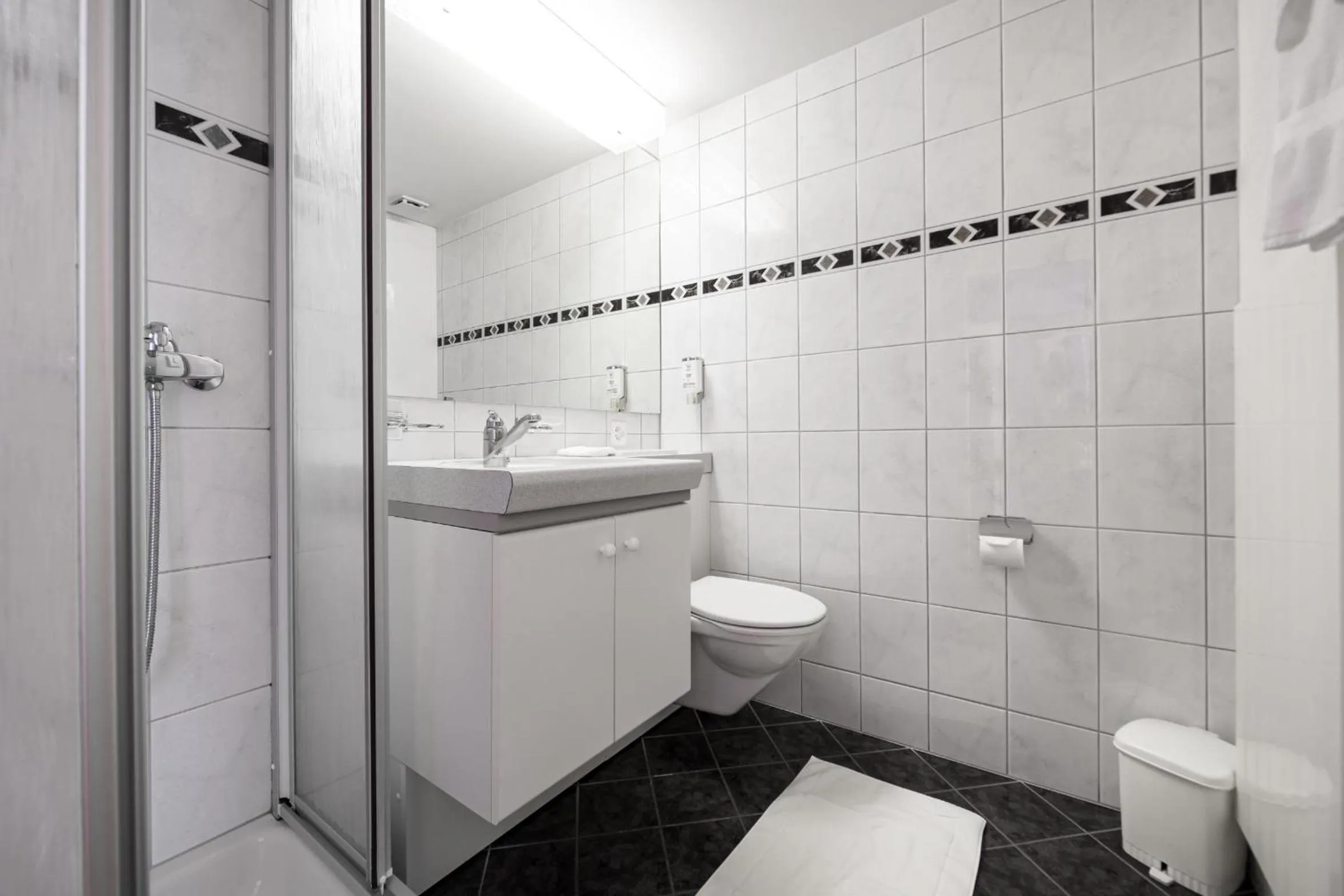 Bathroom in Hotel Restaurant Krone