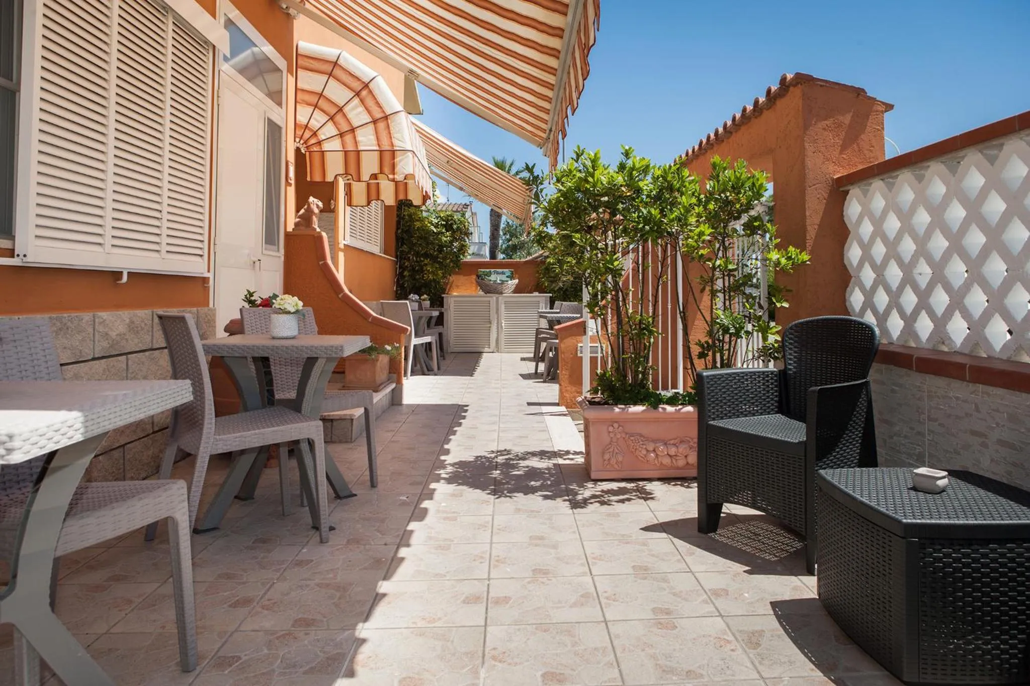 Garden in B&B La Pineta