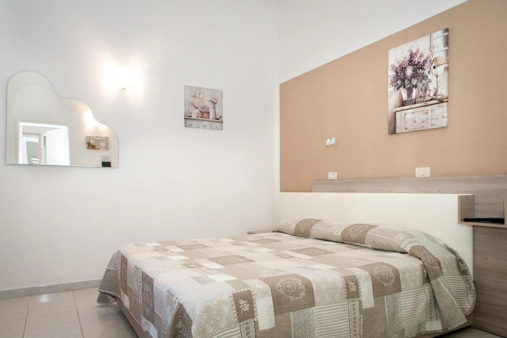 Bedroom, Bed in B&B La Pineta