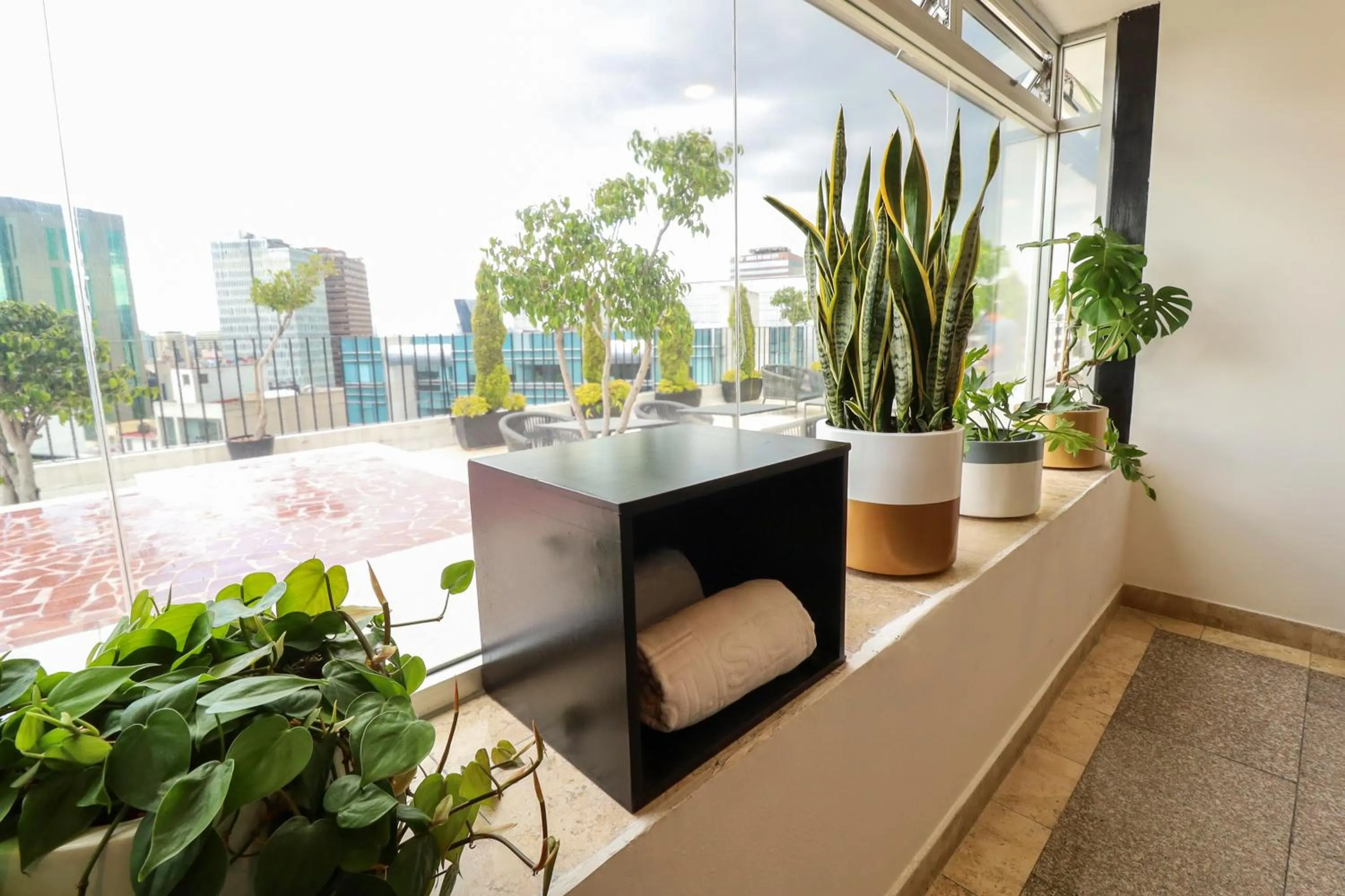 Balcony/Terrace in St Isidro Suites Corporate Housing SPA & Wellness Center