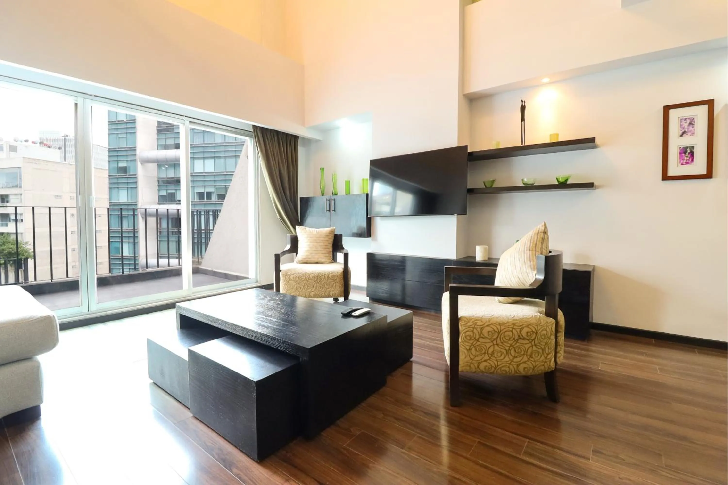 Living room in St Isidro Suites Corporate Housing SPA & Wellness Center