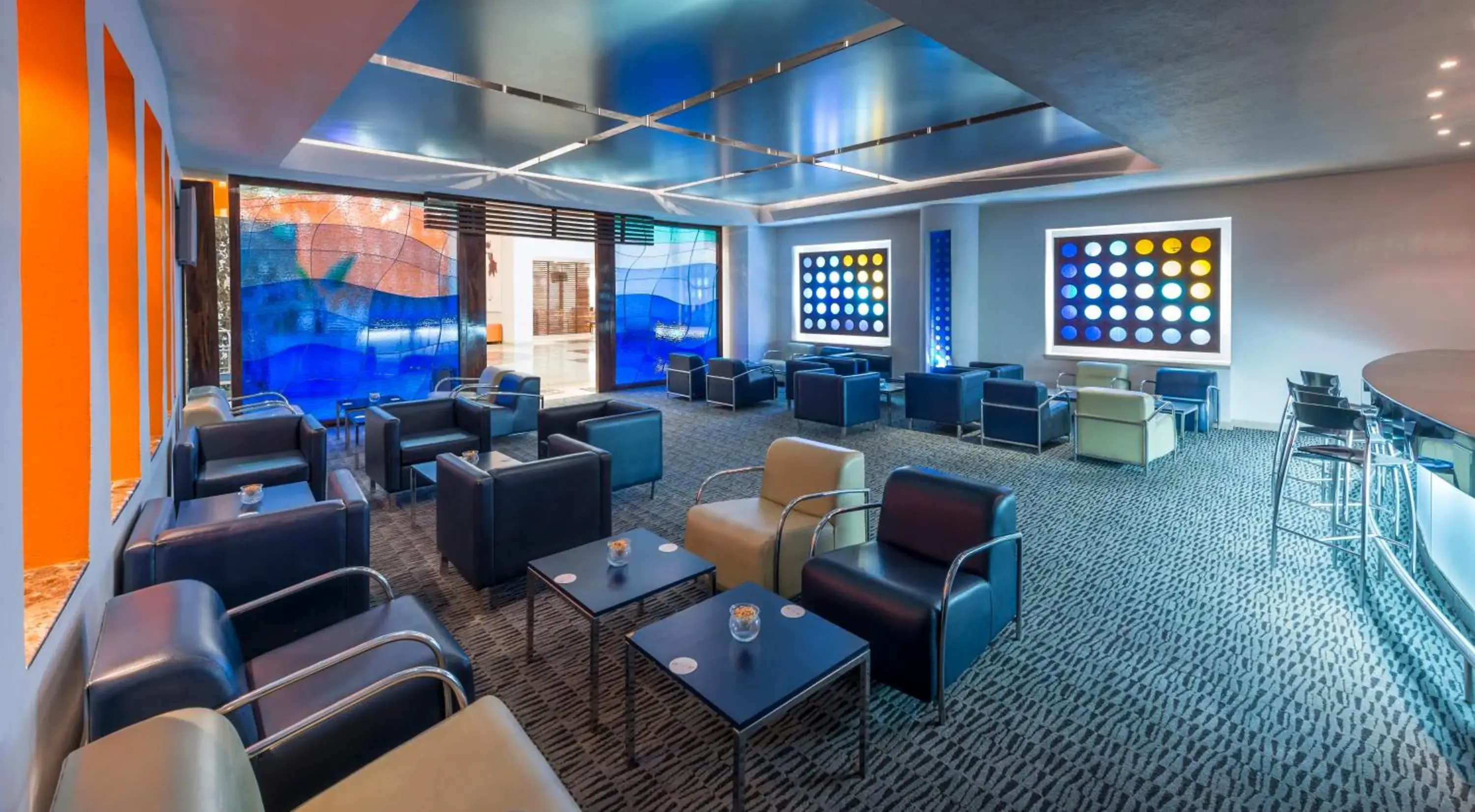 Lounge or bar in Real Inn Ciudad Juarez by the USA Consulate Lounge or bar in Real Inn Ciudad Juarez by the USA Consulate