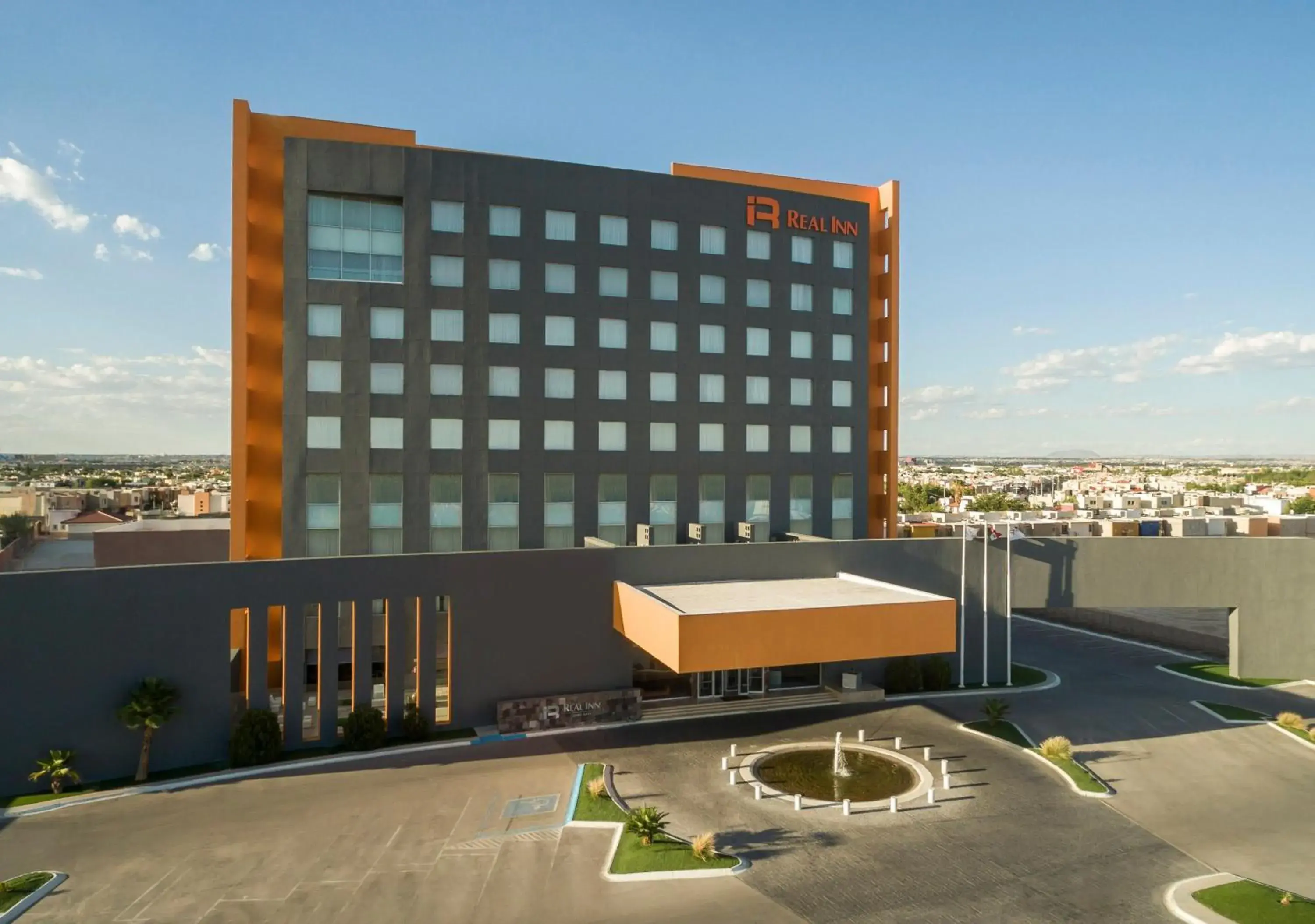 Property building in Real Inn Ciudad Juarez by the USA Consulate Property building in Real Inn Ciudad Juarez by the USA Consulate