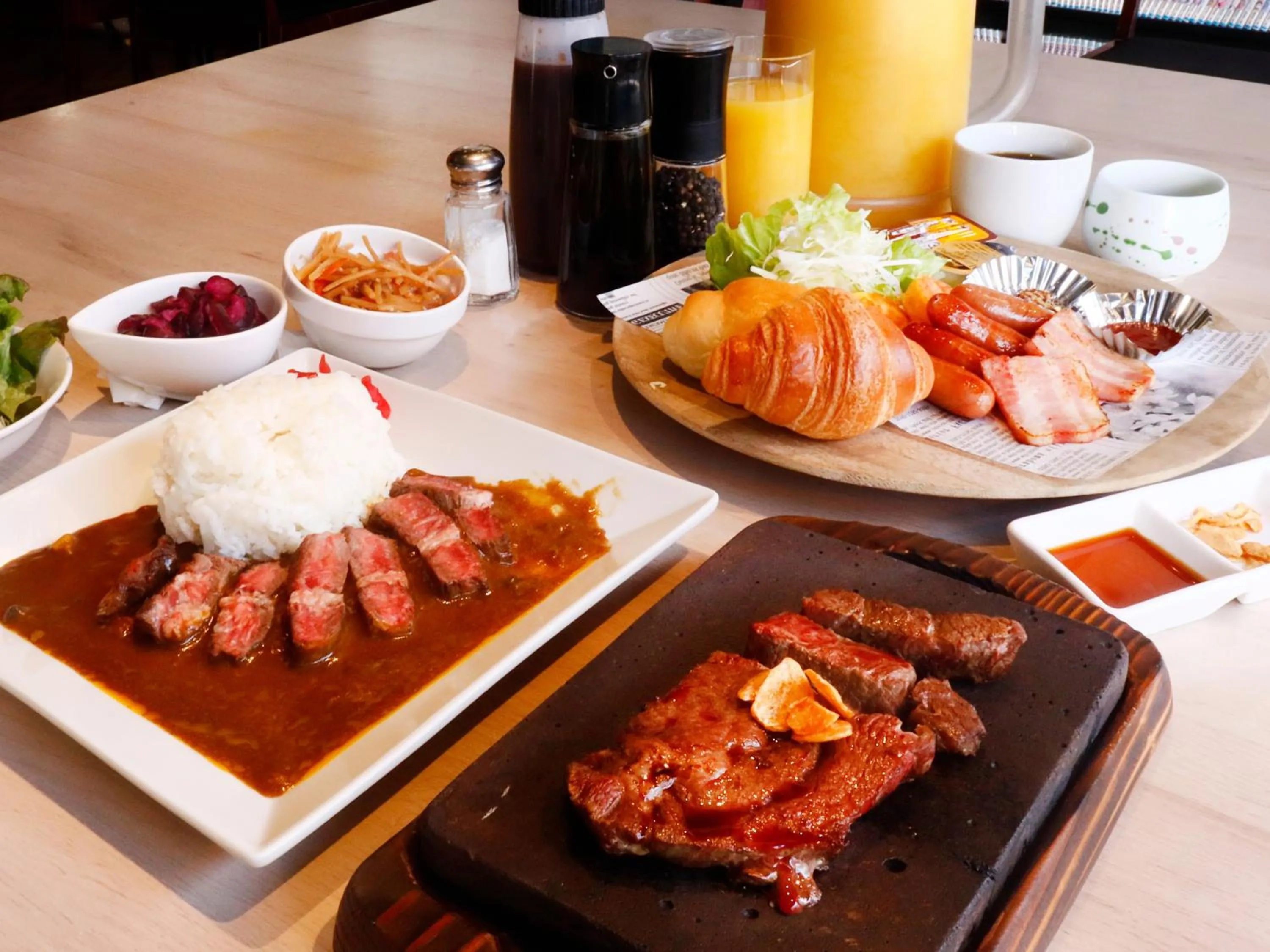 Breakfast in Hotel Abest Osu Kannon Ekimae Hane no Yu