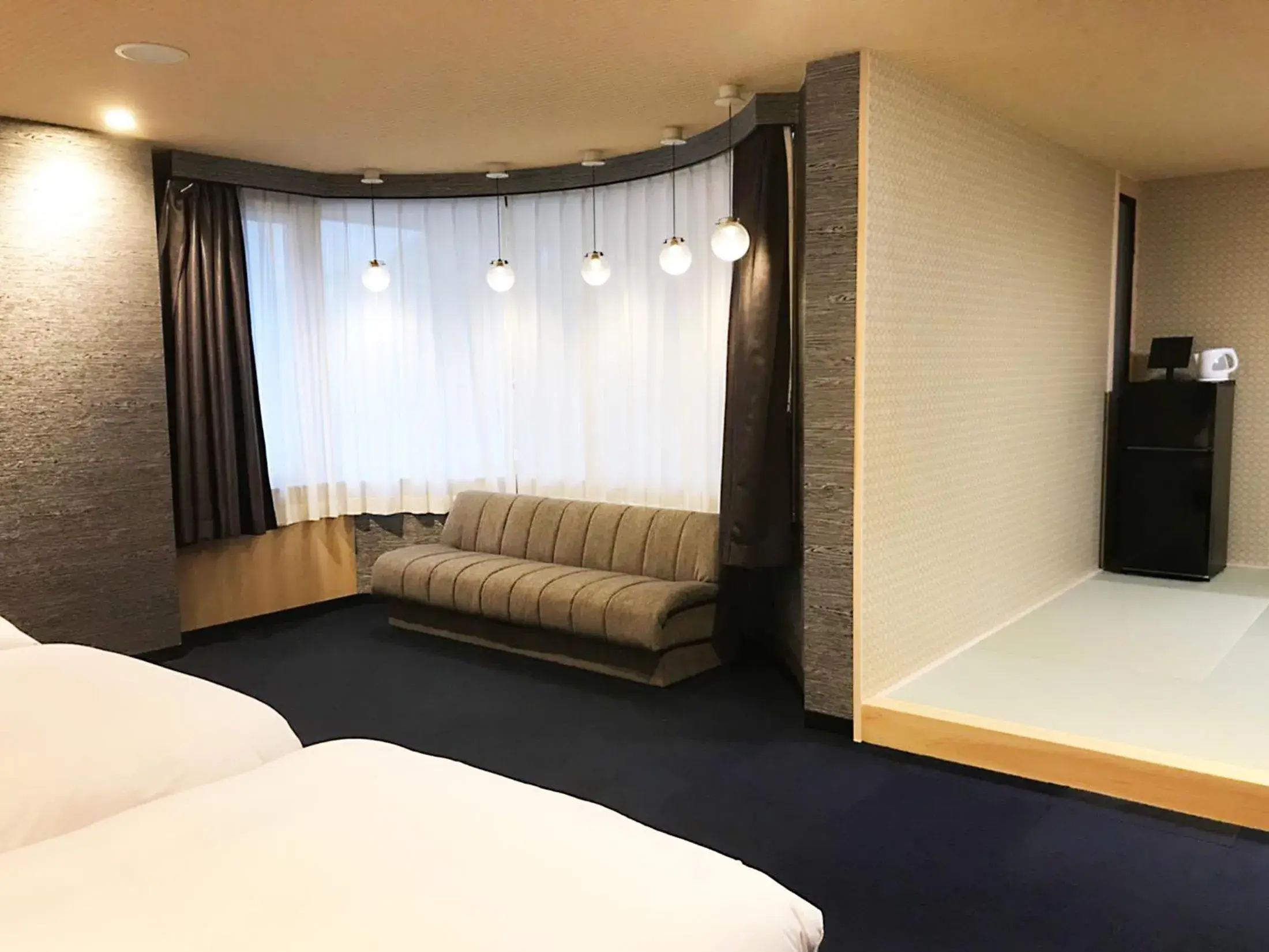 Photo of the whole room, Bed in Hotel Abest Osu Kannon Ekimae Hane no Yu Photo of the whole room, Bed in Hotel Abest Osu Kannon Ekimae Hane no Yu