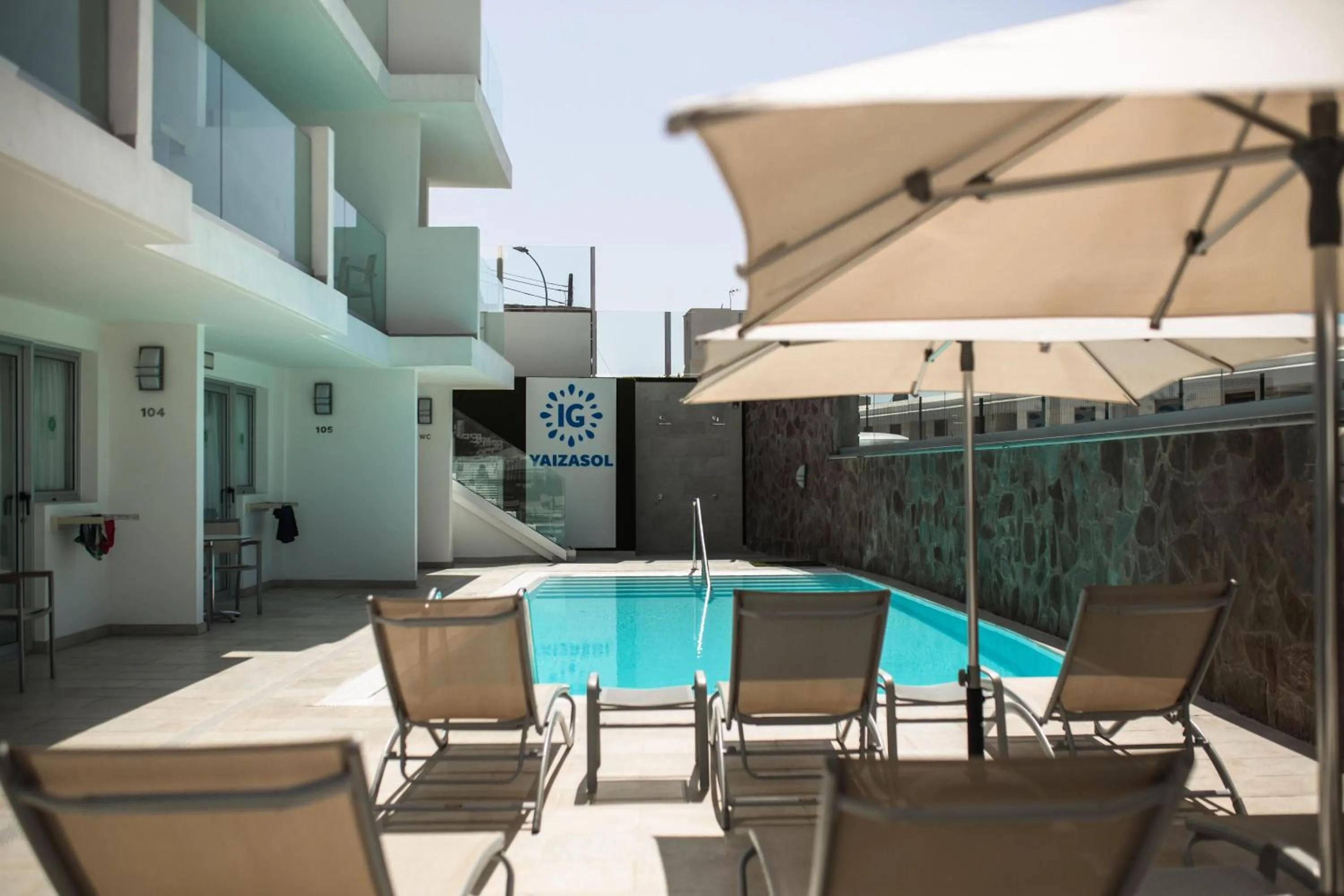 Swimming pool in IG Nachosol Atlantic & Yaizasol by Servatur - Adults Only