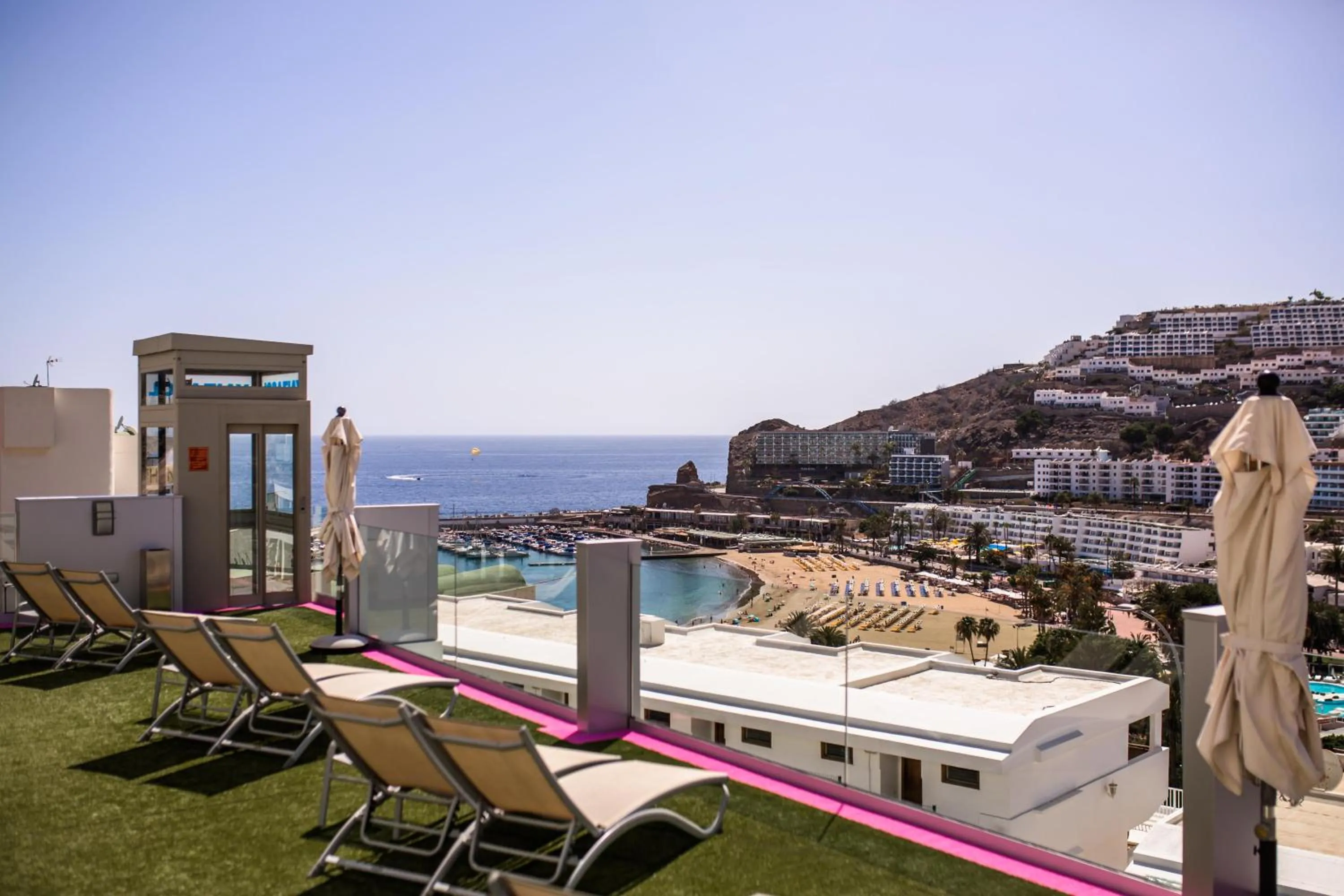 Balcony/Terrace in IG Nachosol Atlantic & Yaizasol by Servatur - Adults Only