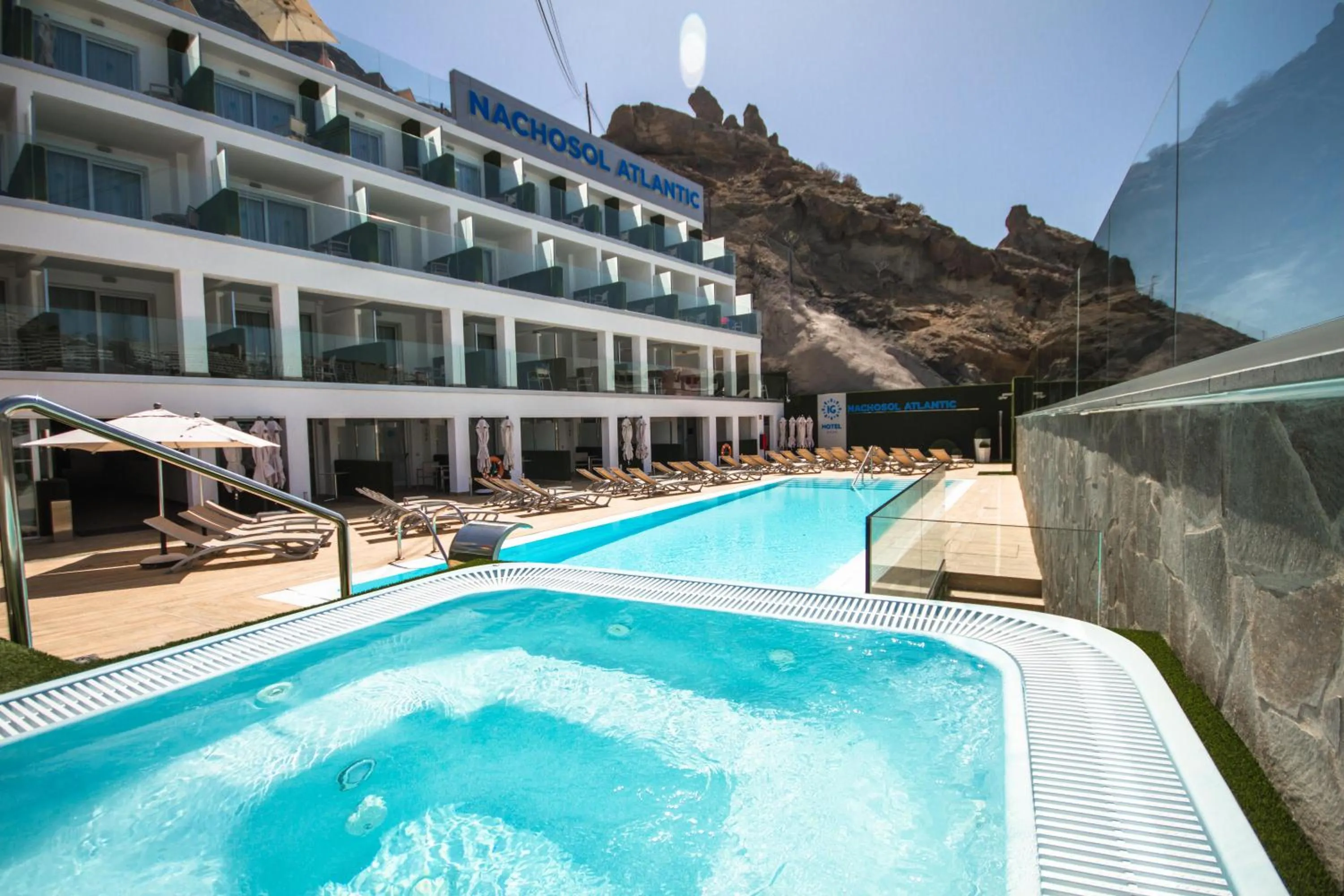 Swimming pool in IG Nachosol Atlantic & Yaizasol by Servatur - Adults Only