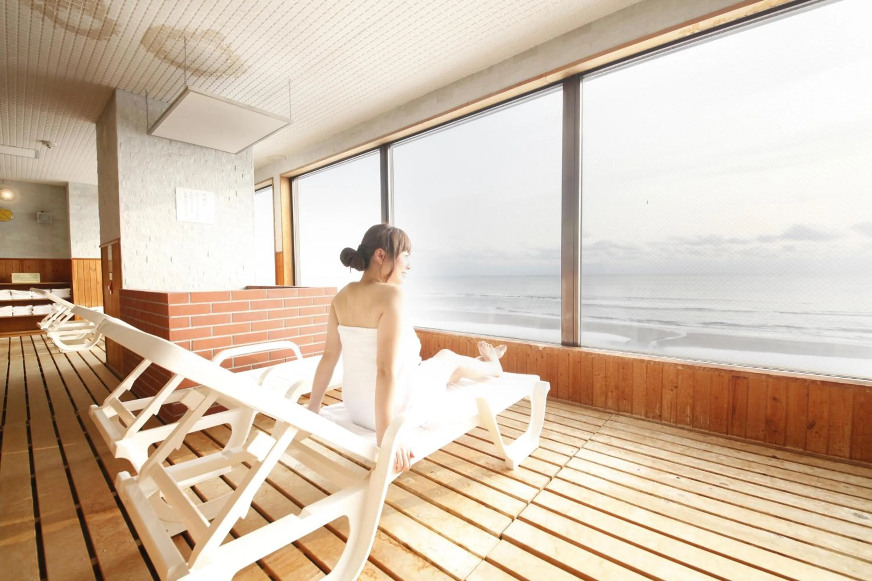 Sauna in Yunokawa Prince Hotel Nagisatei