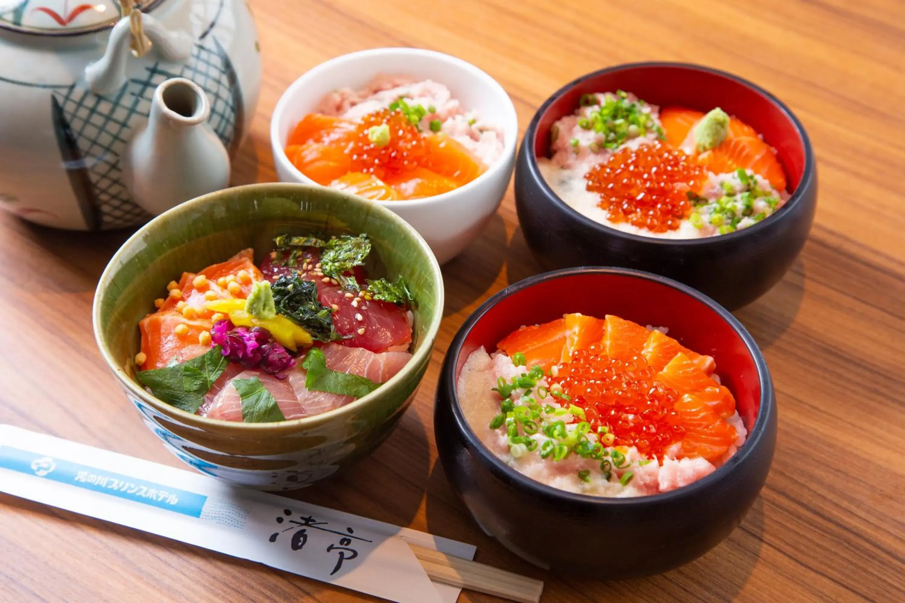 Buffet breakfast in Yunokawa Prince Hotel Nagisatei Buffet breakfast in Yunokawa Prince Hotel Nagisatei