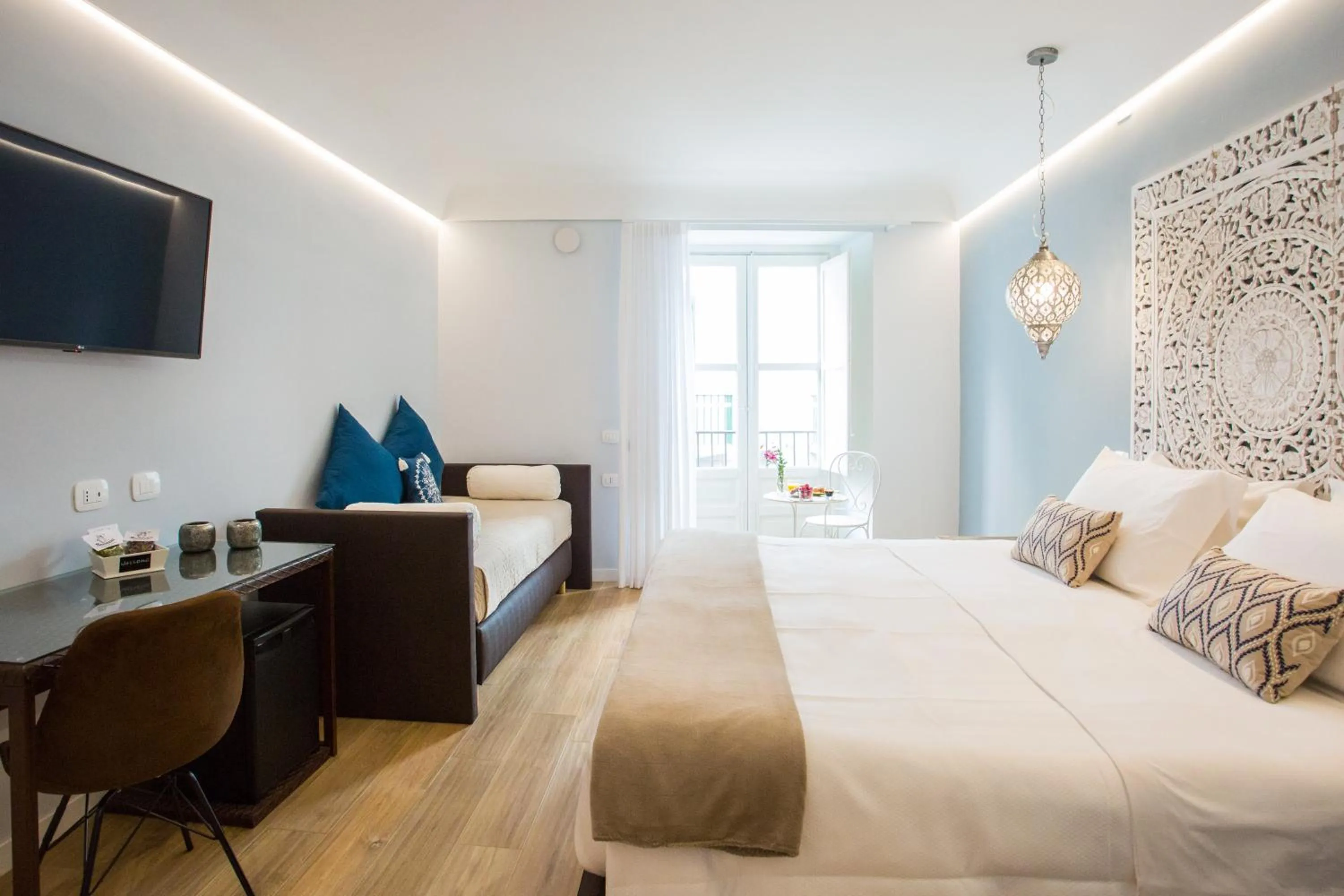 Bed in Bellaroto Suite & SPA