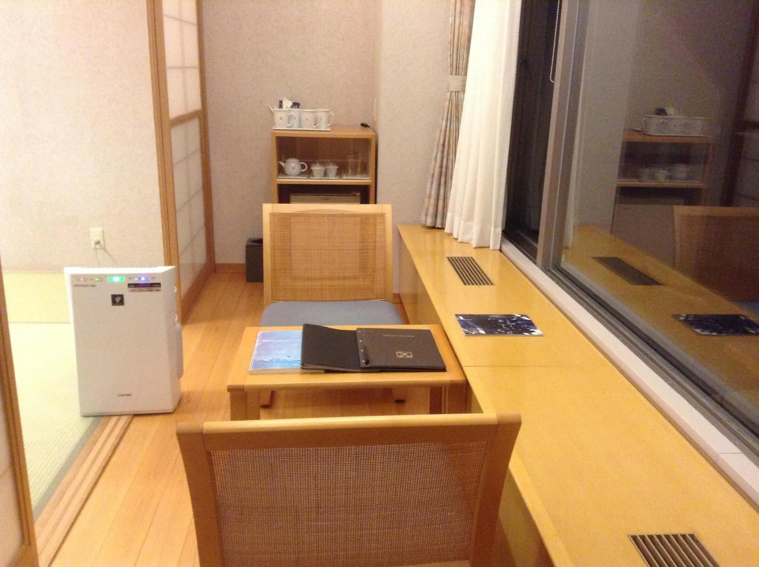 Seating area in Furano Hotel