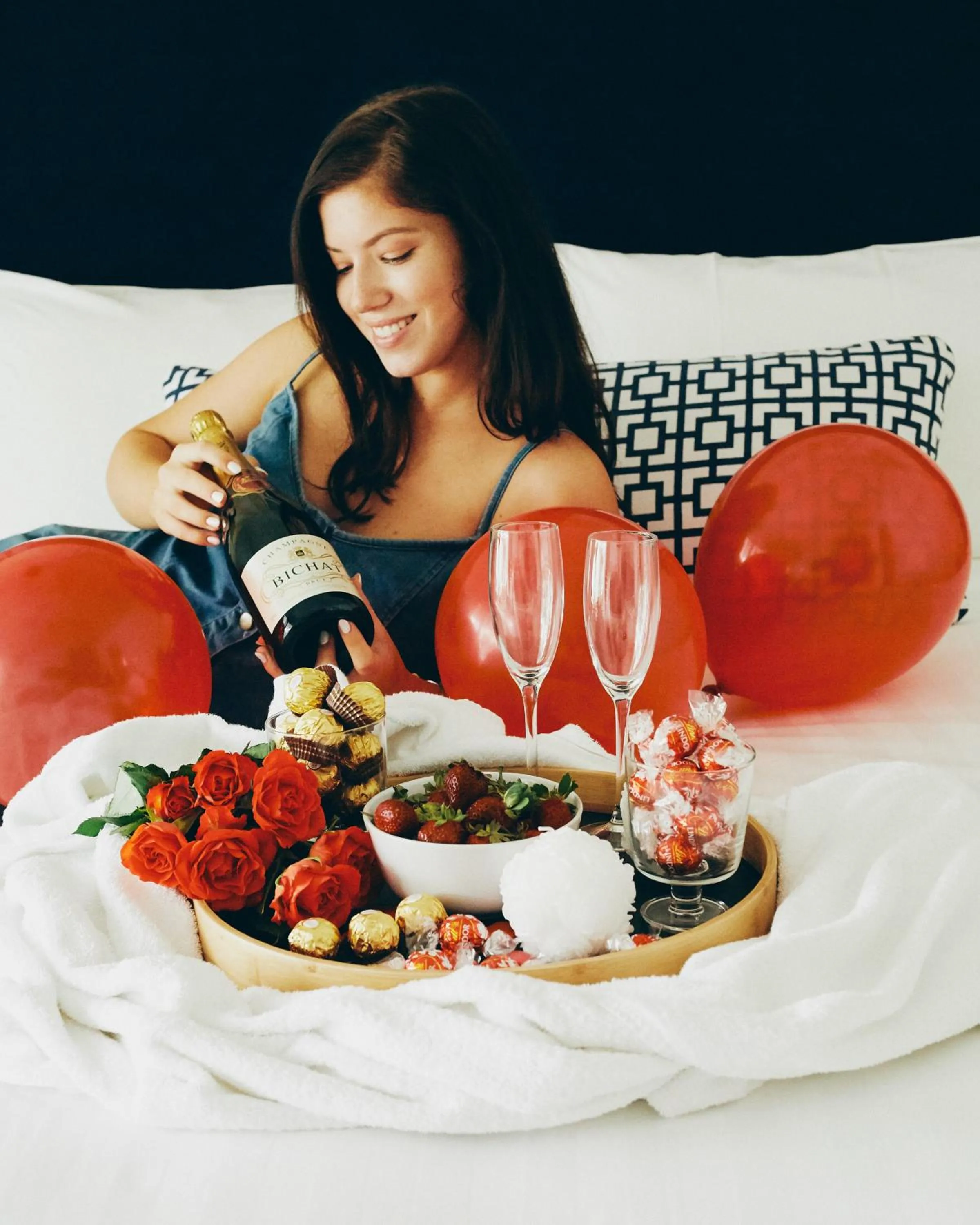 People in Blue Heron Boutique Motel