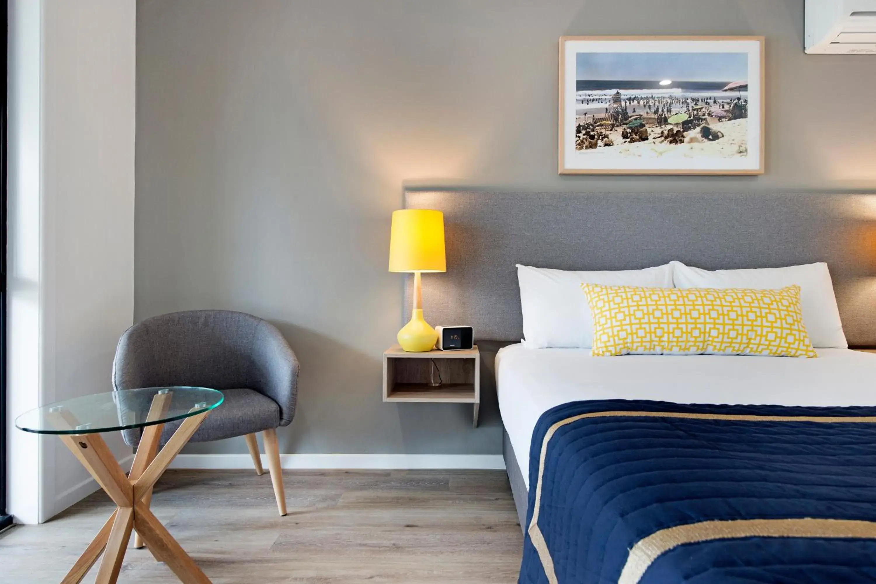 Bed in Blue Heron Boutique Motel Bed in Blue Heron Boutique Motel