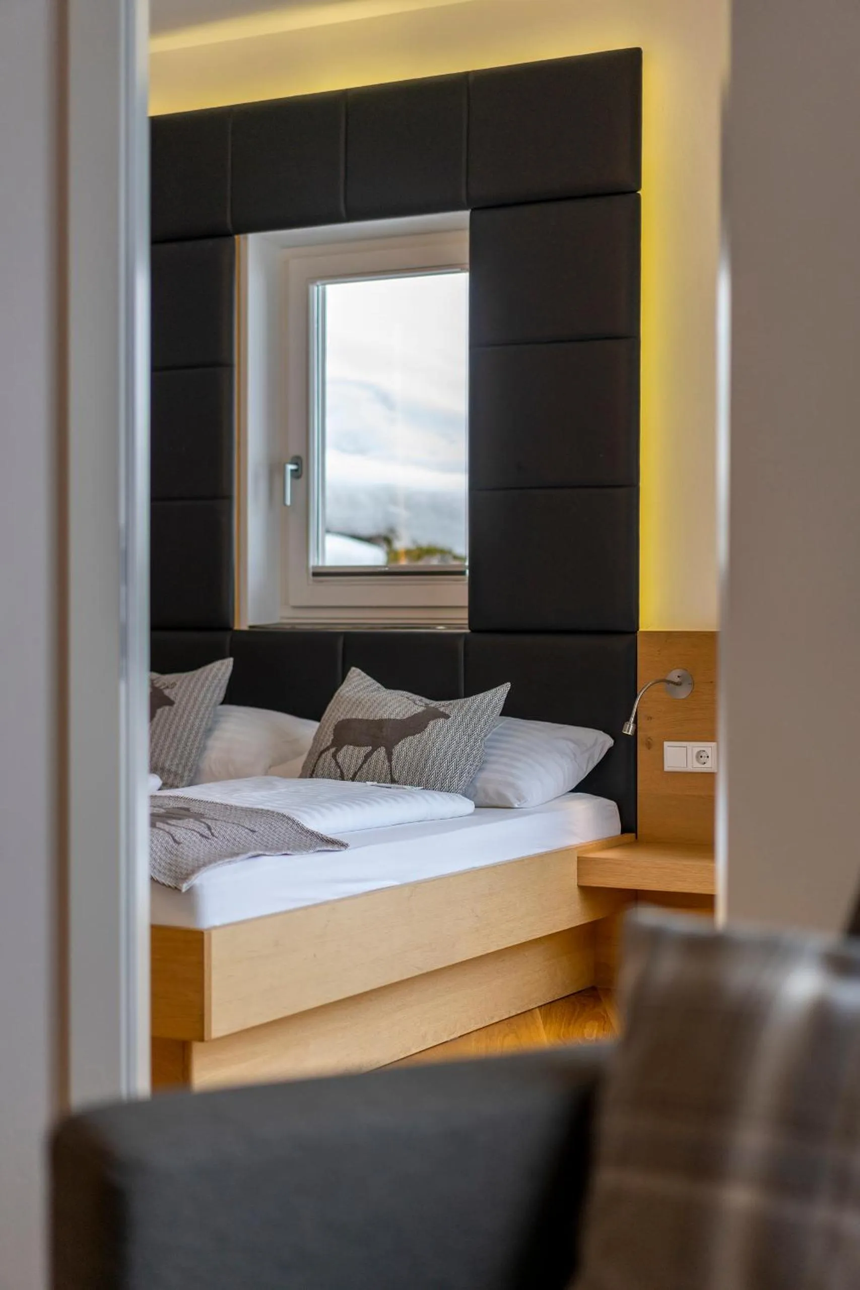 Bed in Hotel Residenz Hochalm - SKI IN -SKI OUT