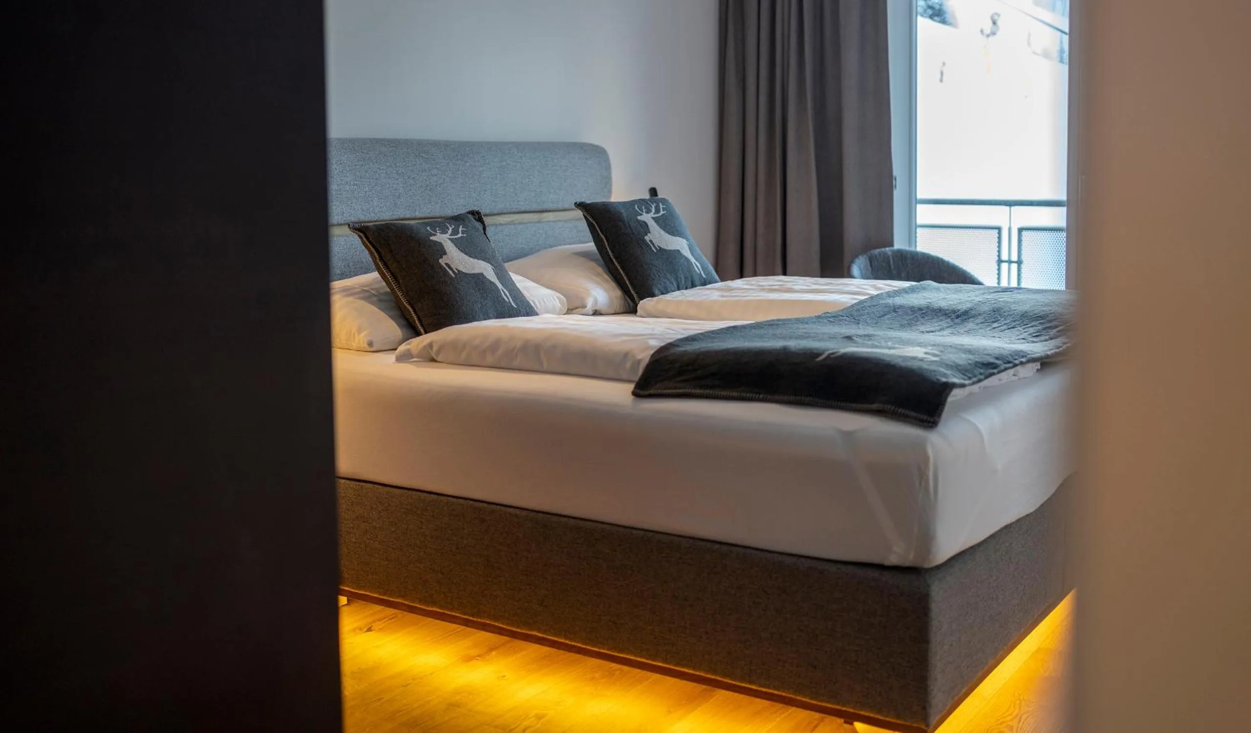 Bed in Hotel Residenz Hochalm - SKI IN -SKI OUT