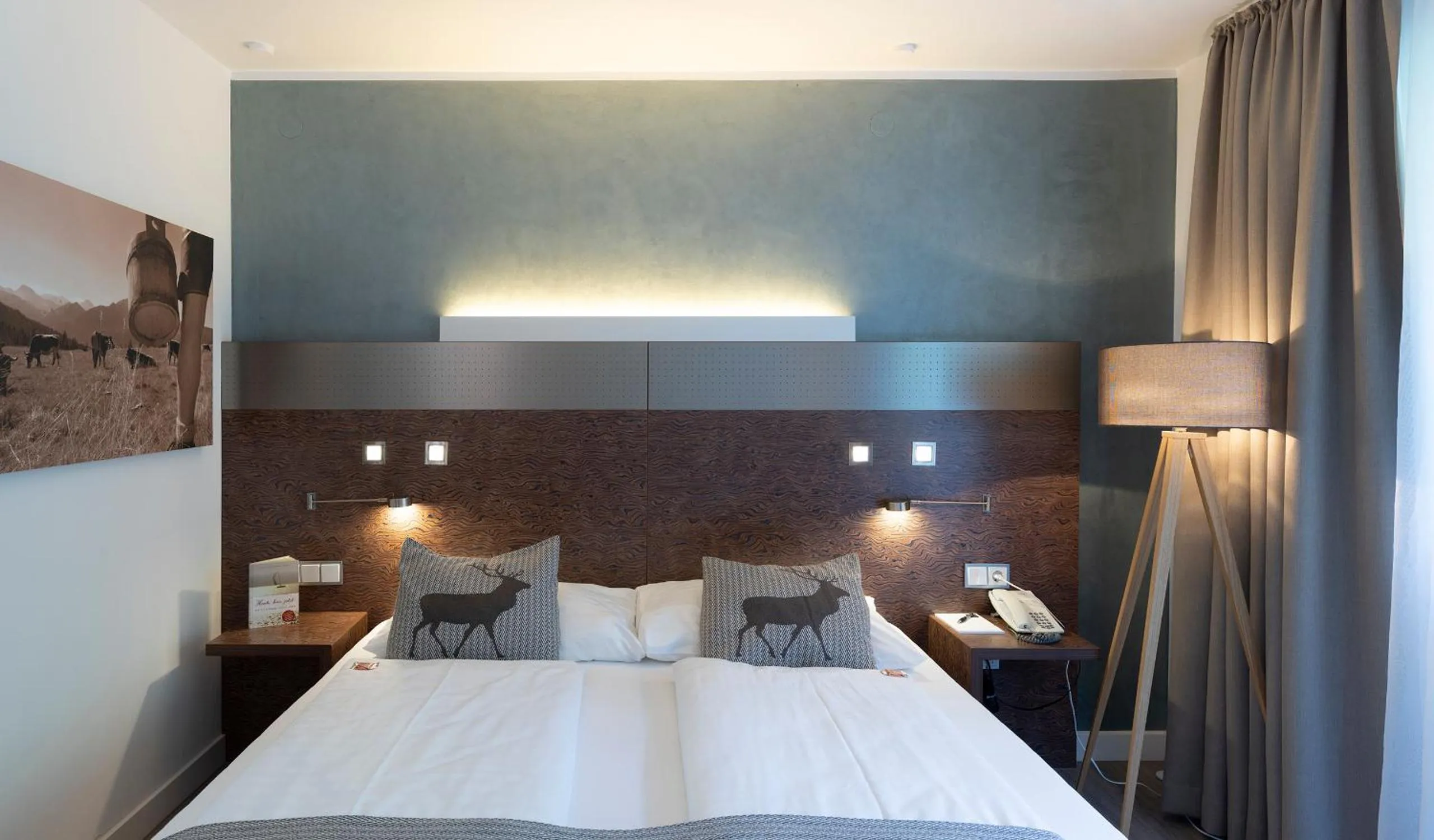 Bed in Hotel Residenz Hochalm - SKI IN -SKI OUT