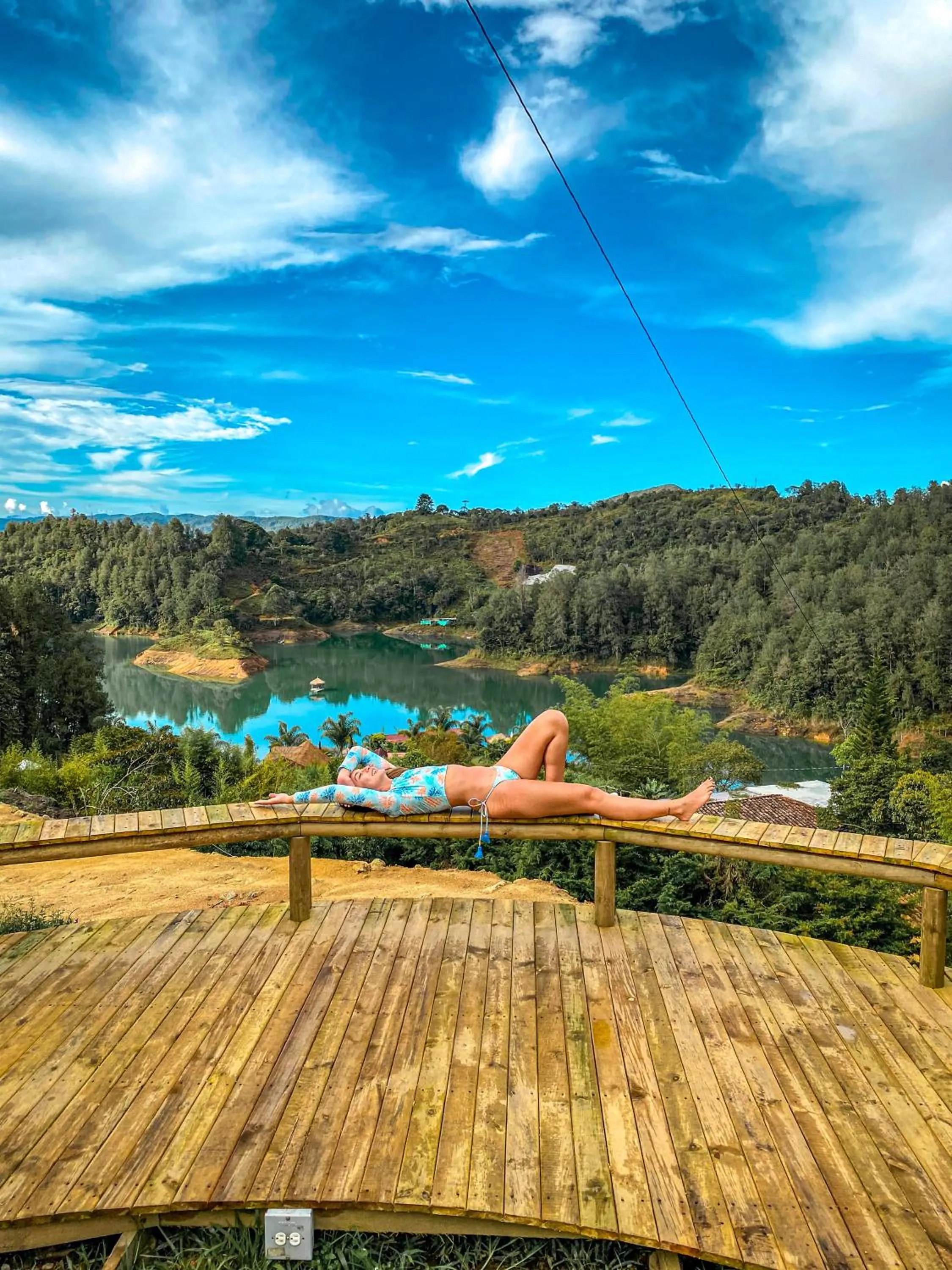 Balcony/Terrace in Levit Glamping - Hotel Guatapé Peñol