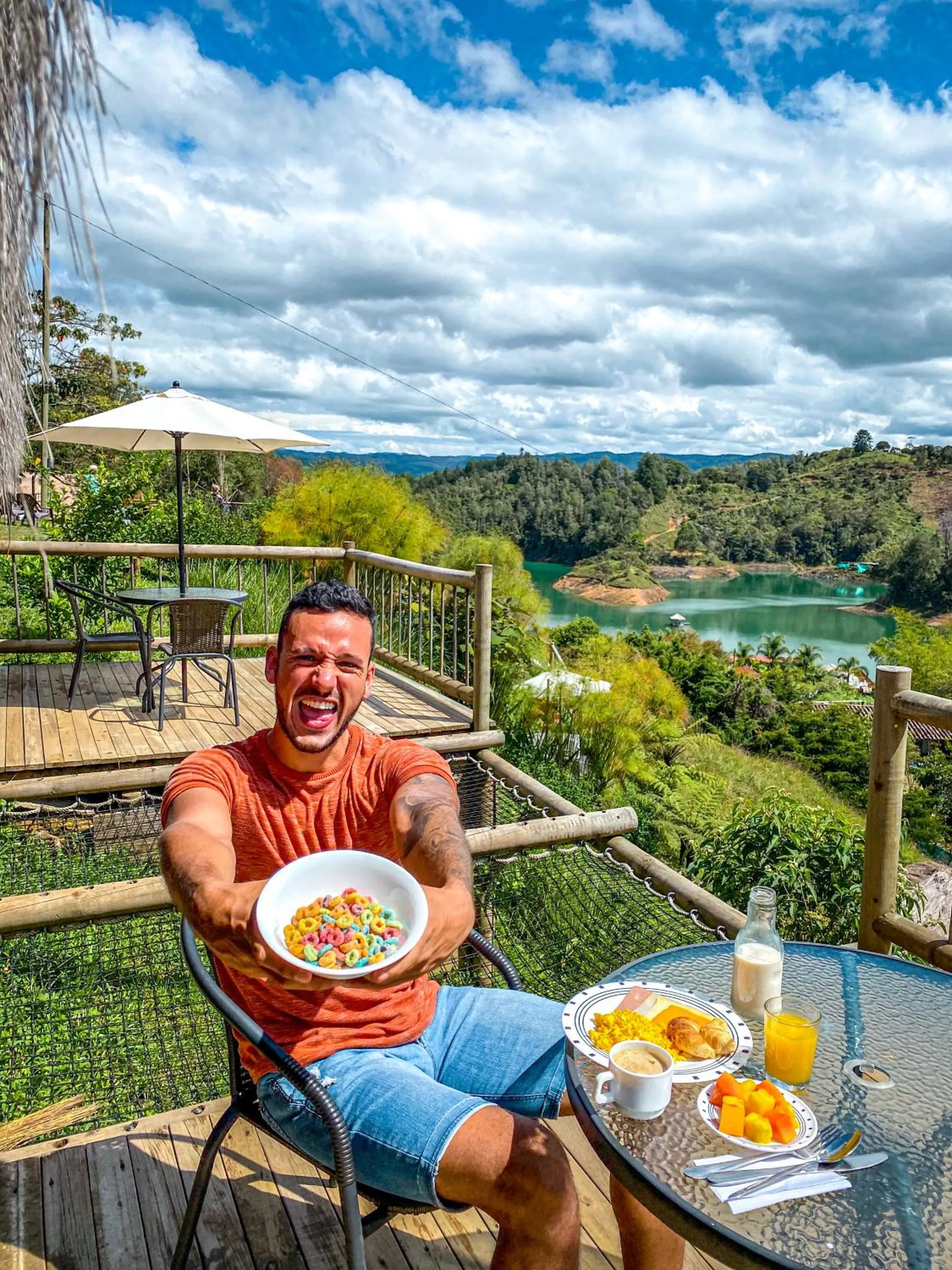 Balcony/Terrace in Levit Glamping - Hotel Guatapé Peñol