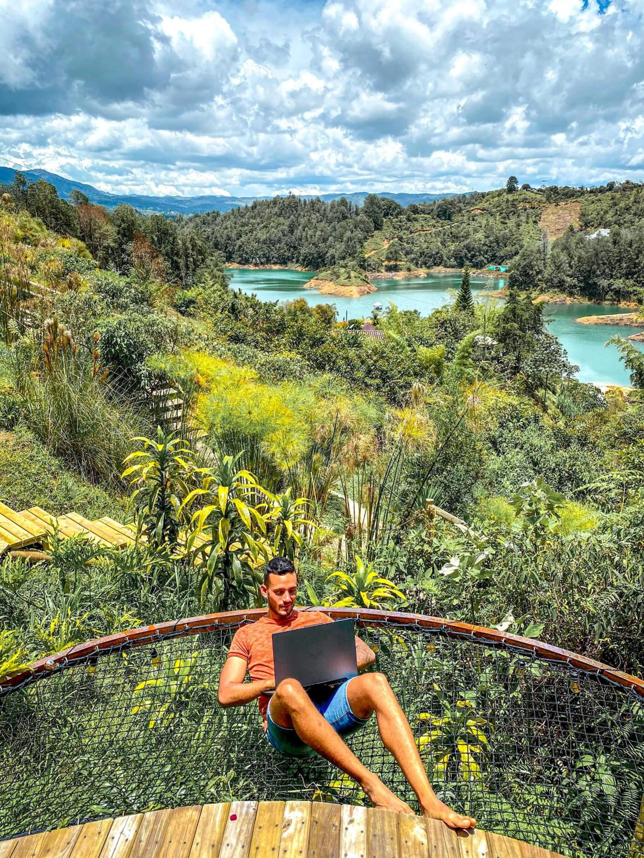 Balcony/Terrace in Levit Glamping - Hotel Guatapé Peñol